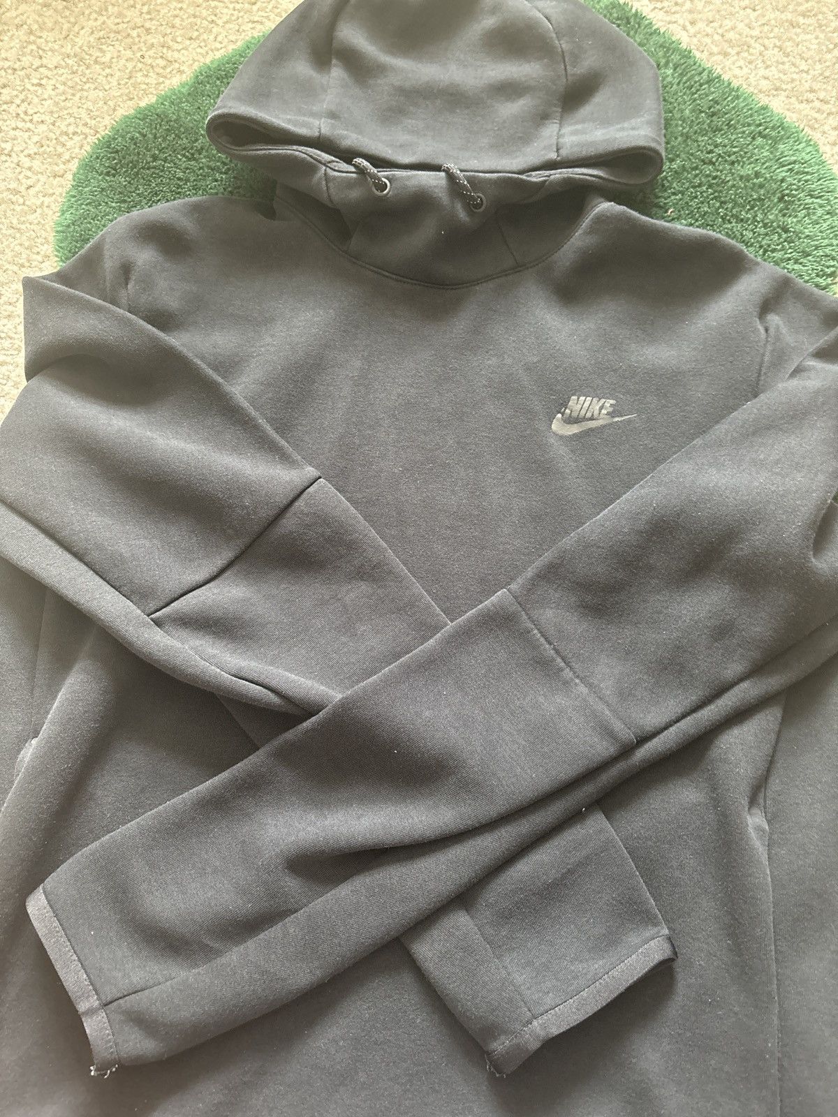 Nike Black PULL OVER Nike Tech Hoodie Size US M / EU 48-50 / 2 - 3 Thumbnail