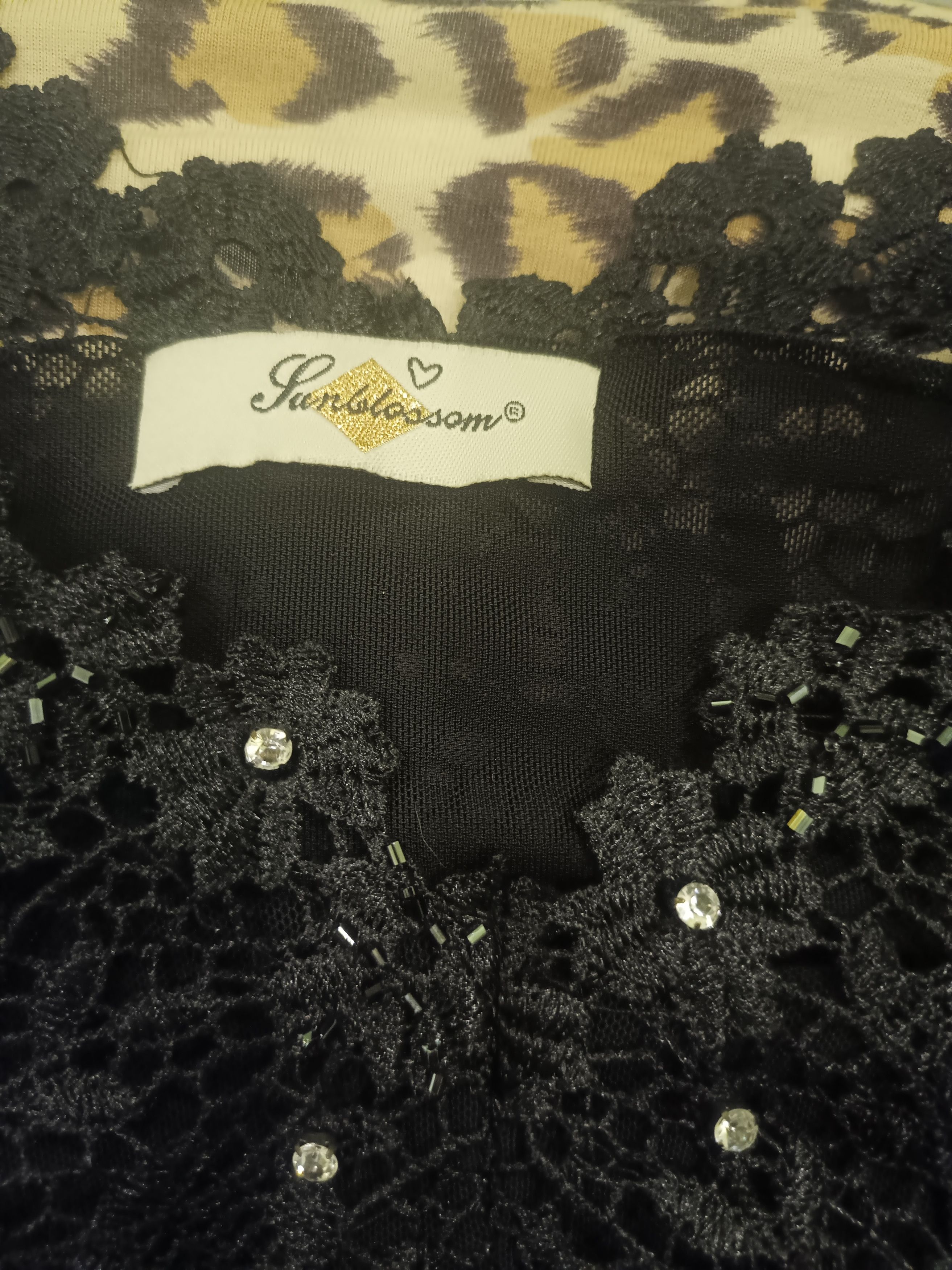 Designer × Japanese Brand SunBlossom Women's Lacy Striped Longsleeve Size M / US 6-8 / IT 42-44 - 3 Thumbnail