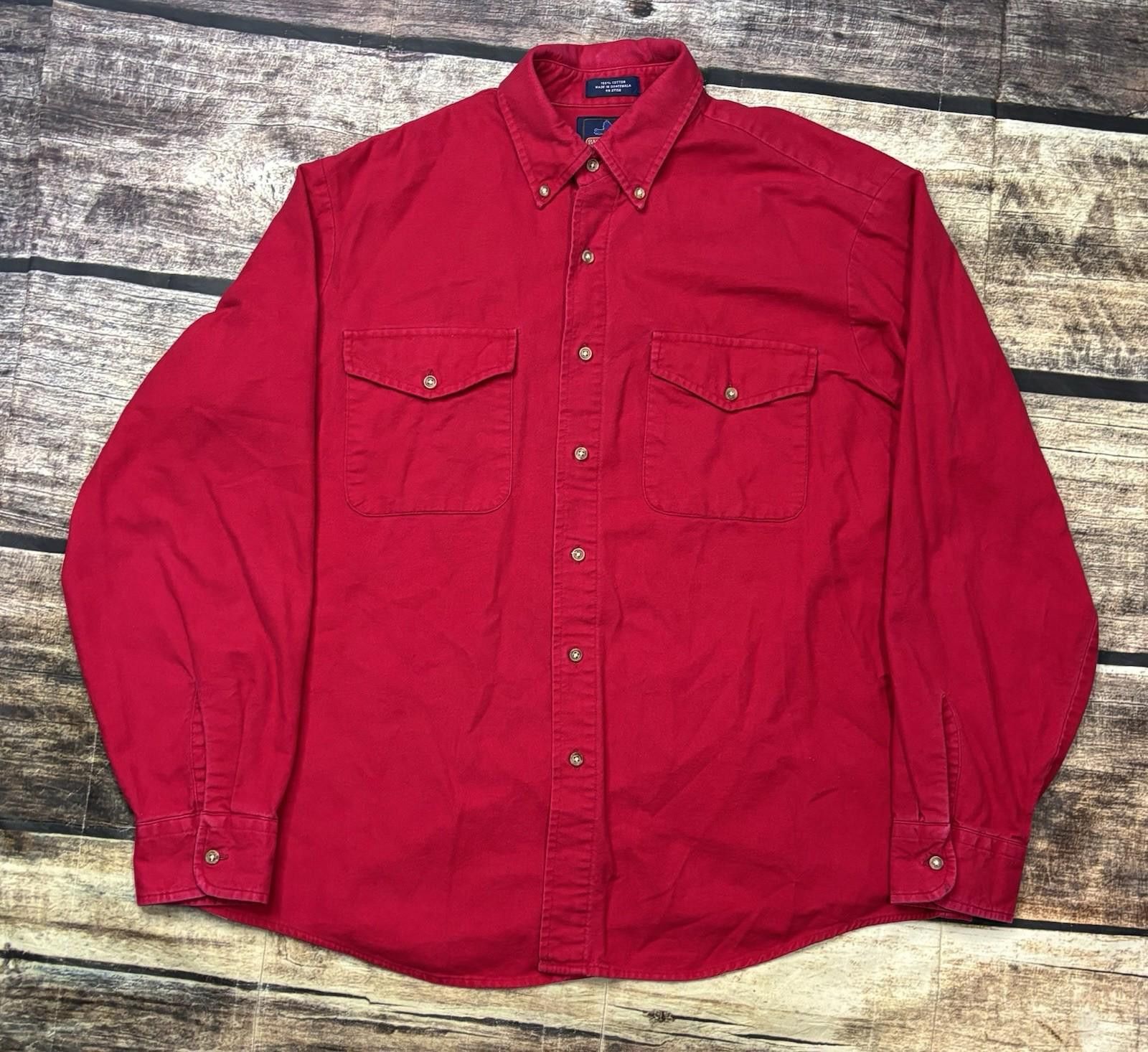 Other Backpacker Sportswear Shirt Mens Large Chamois Cloth Cotton Size US L / EU 52-54 / 3 - 1 Thumbnail