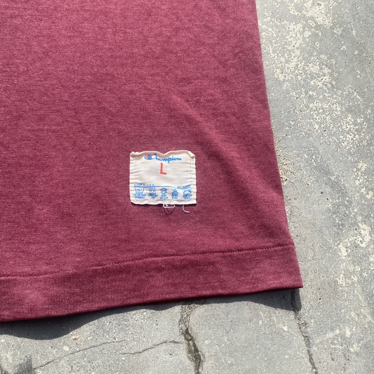Champion 1980s Champion ERSKINE 3q tee Size US L / EU 52-54 / 3 - 6 Thumbnail