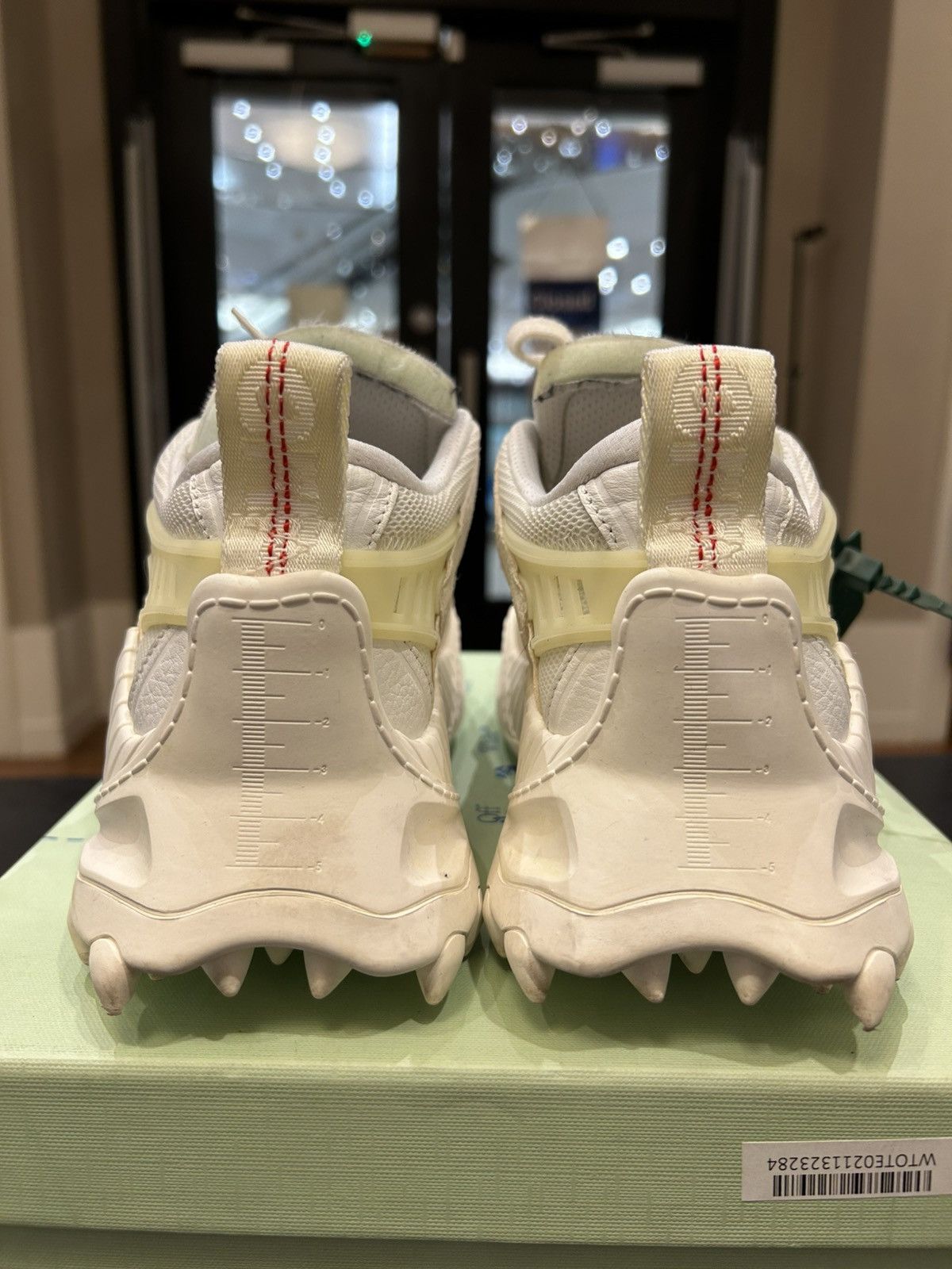 Off-White Off-White ODSY 1000 - White Size US 7 / EU 40 - 3 Thumbnail