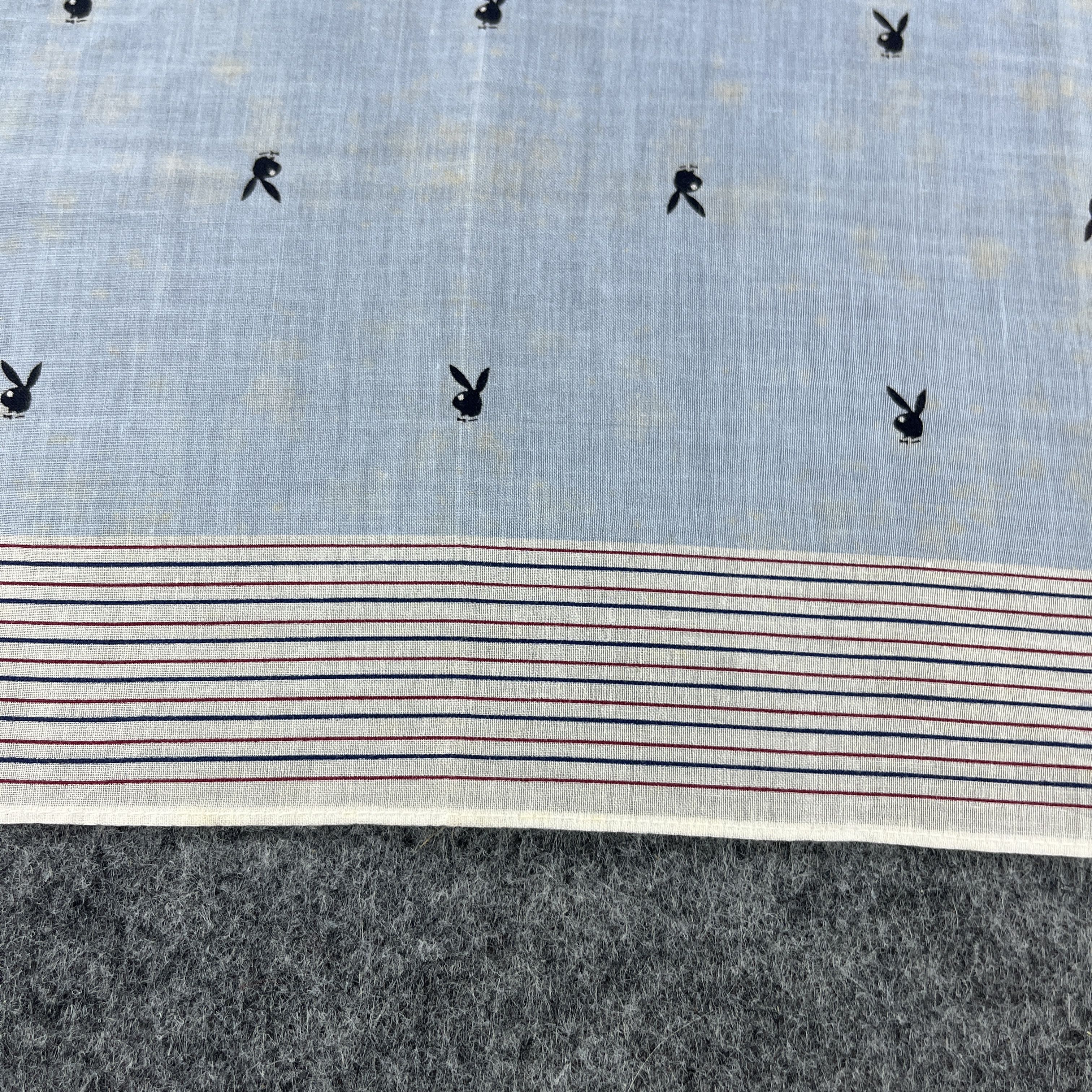 Playboy × Vintage Playboy Handkerchief / Bandana / Neckerchief B398 Size ONE SIZE - 5 Thumbnail