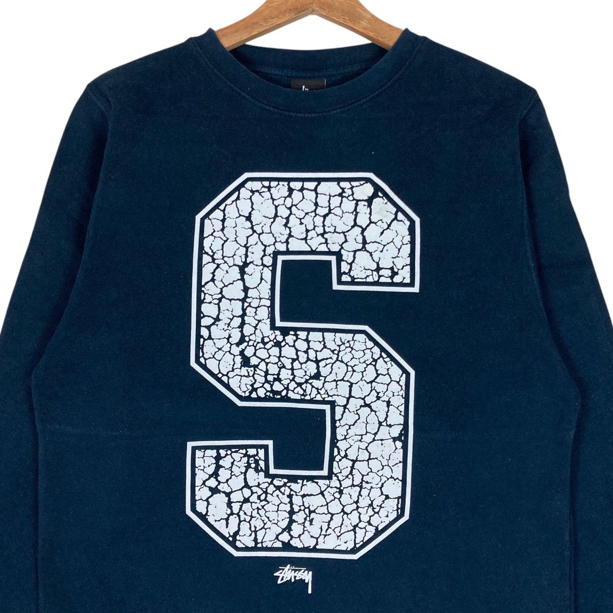 Stussy Vintage Stussy Big Logo Pullover Jumper Sweatshirt Size US S / EU 44-46 / 1 - 2 Thumbnail