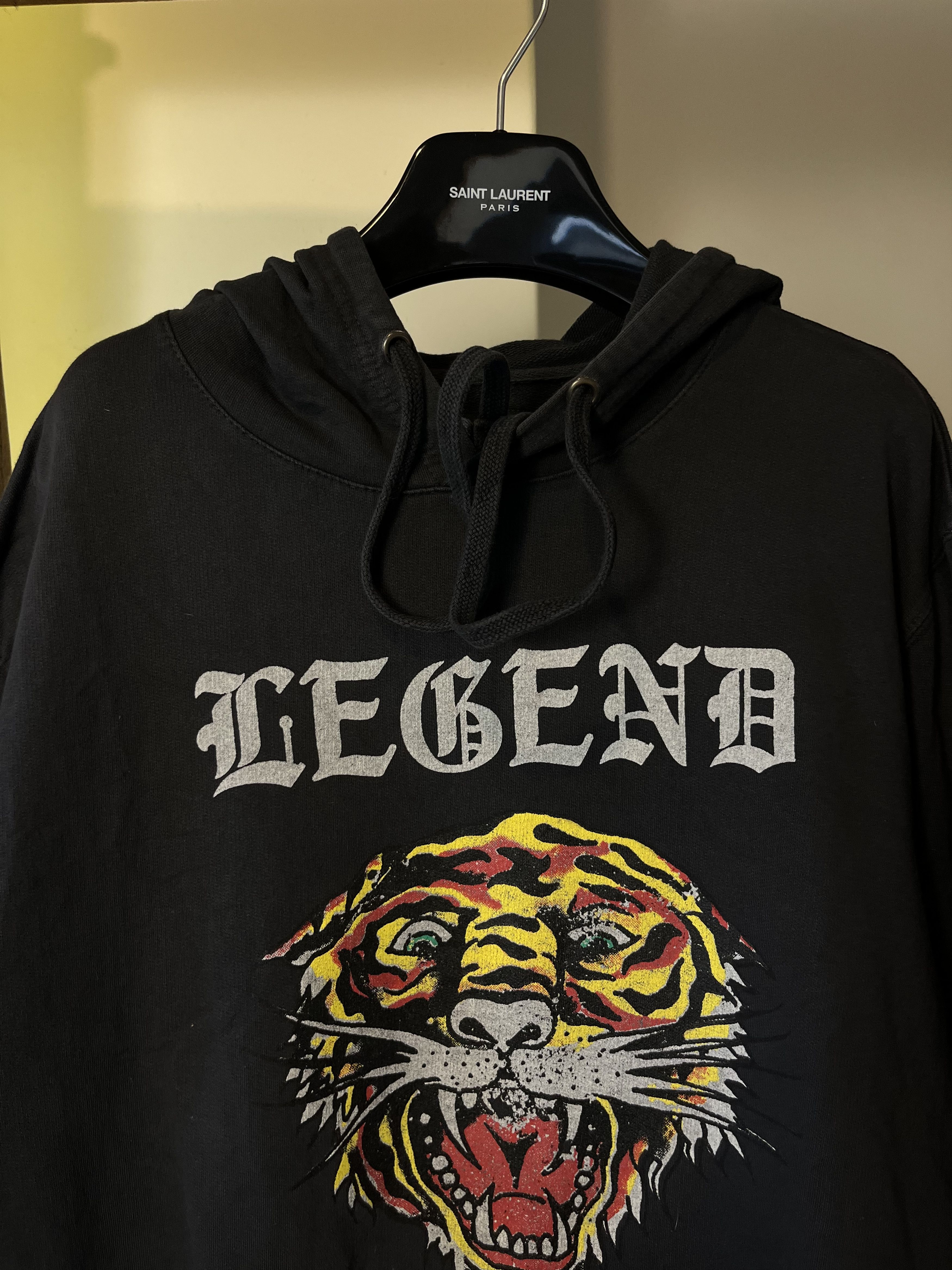 Christian Audigier × Ed Hardy × Vintage y2k Ed Hardy Christian Audigier Legend Lion Tattoo Hoodie Size US XL / EU 56 / 4 - 4 Thumbnail