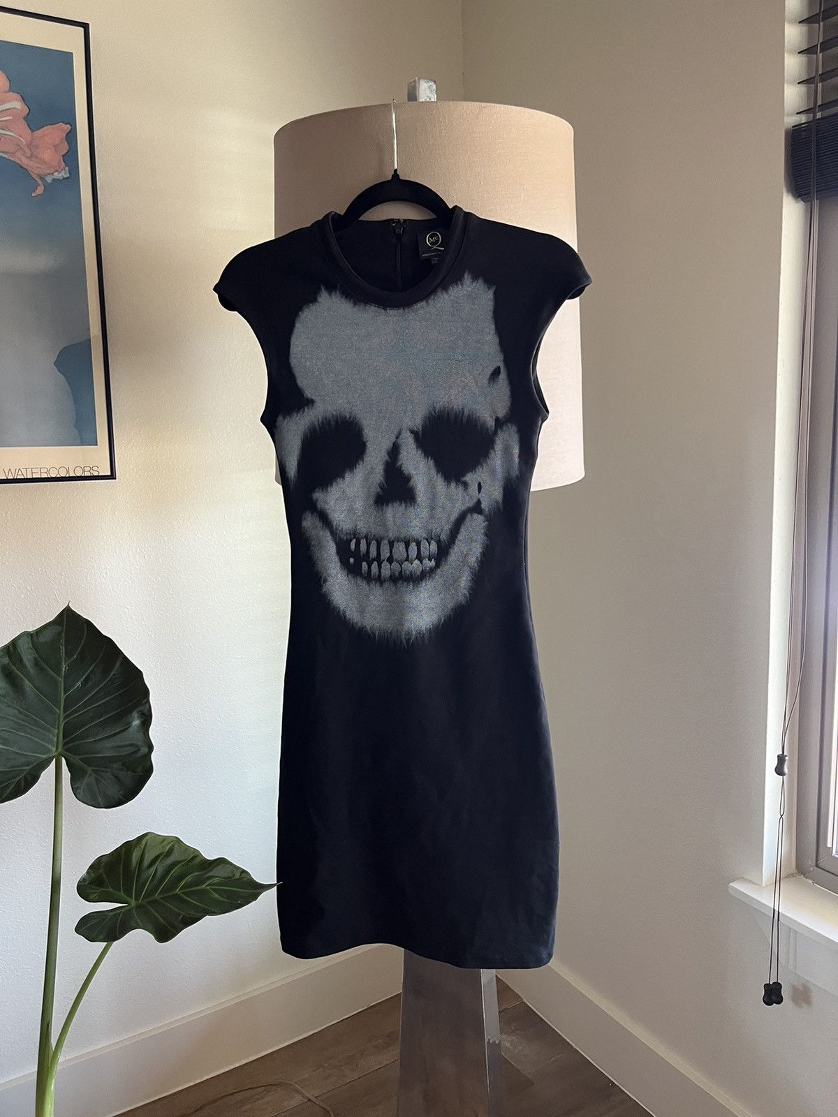 Rare Alexander McQueen Skull Dress - Main Image
