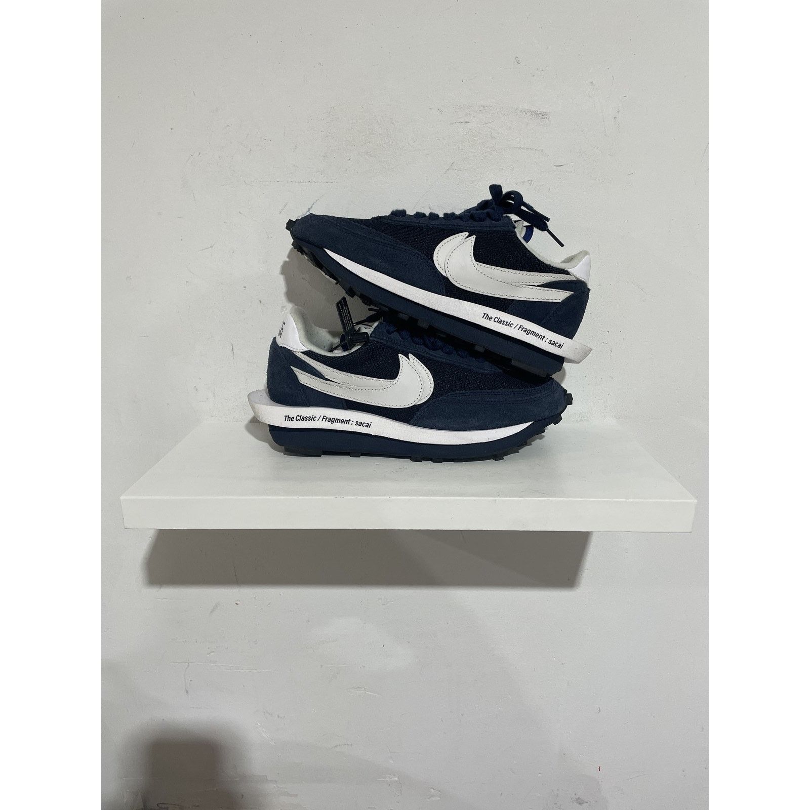 Nike NIKE LD WAFFLE SACAI FRAGMENT LUE VOID SIZE 6 PREOWNED Size US 6 / EU 39 - 1 Thumbnail