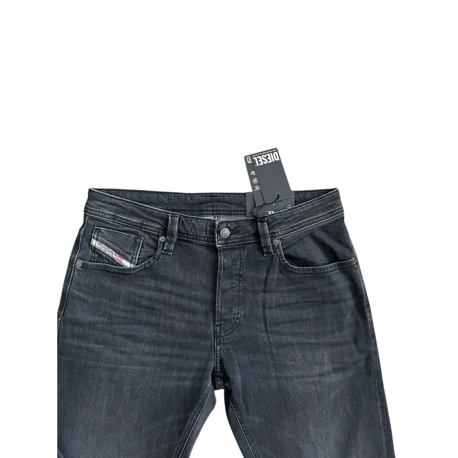 Diesel Diesel Mens Jeans Larkee Straight RB063 Black Size 36/32 Size US 36 / EU 52 - 2 Thumbnail