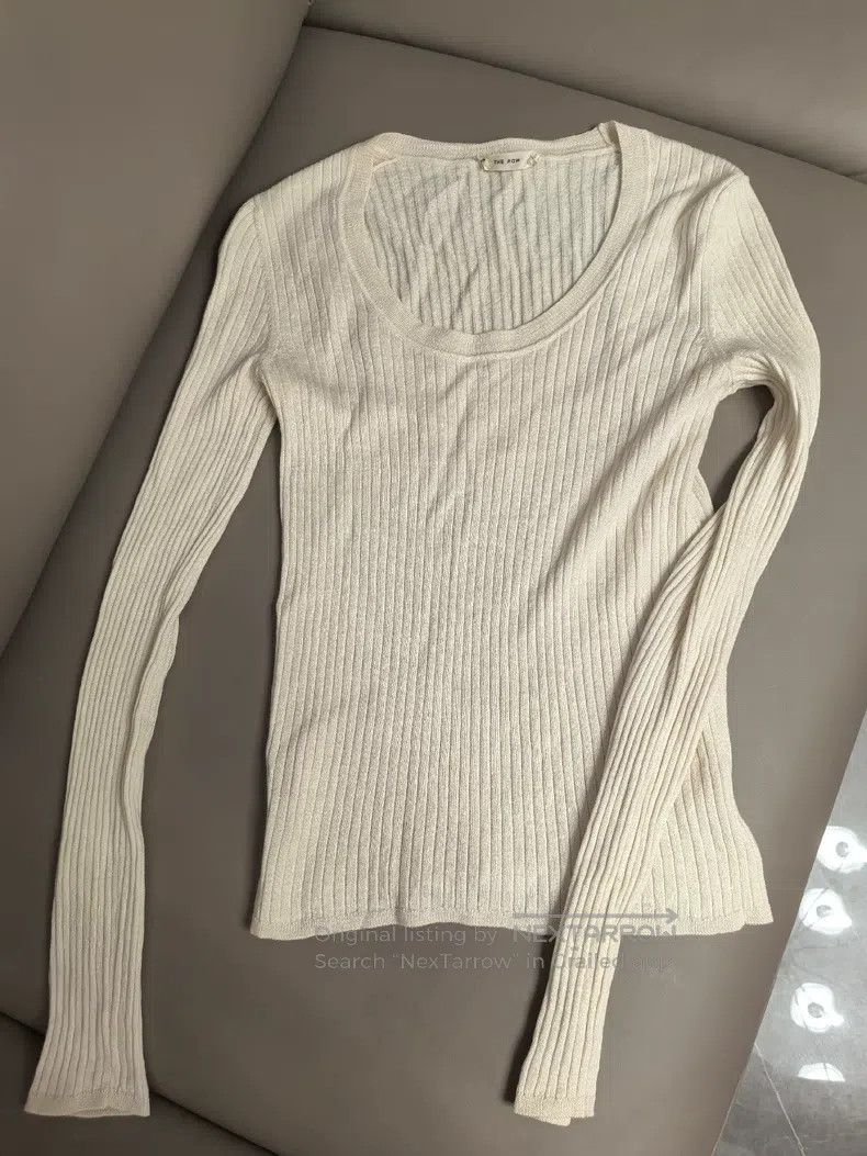 The Row The row Silk wool round neck bottoming shirt Size XS / US 0-2 / IT 36-38 - 1 Thumbnail