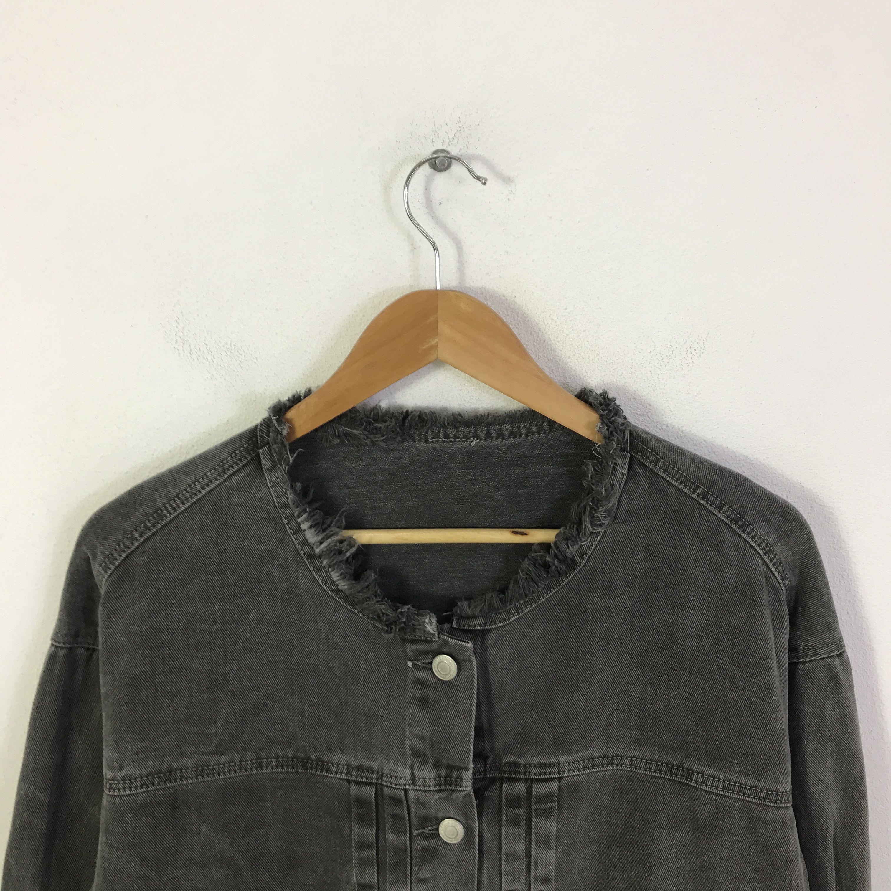 Japanese Brand Vtg richie glamour type 2 design black faded jacket K96B17 Size US M / EU 48-50 / 2 - 2 Thumbnail