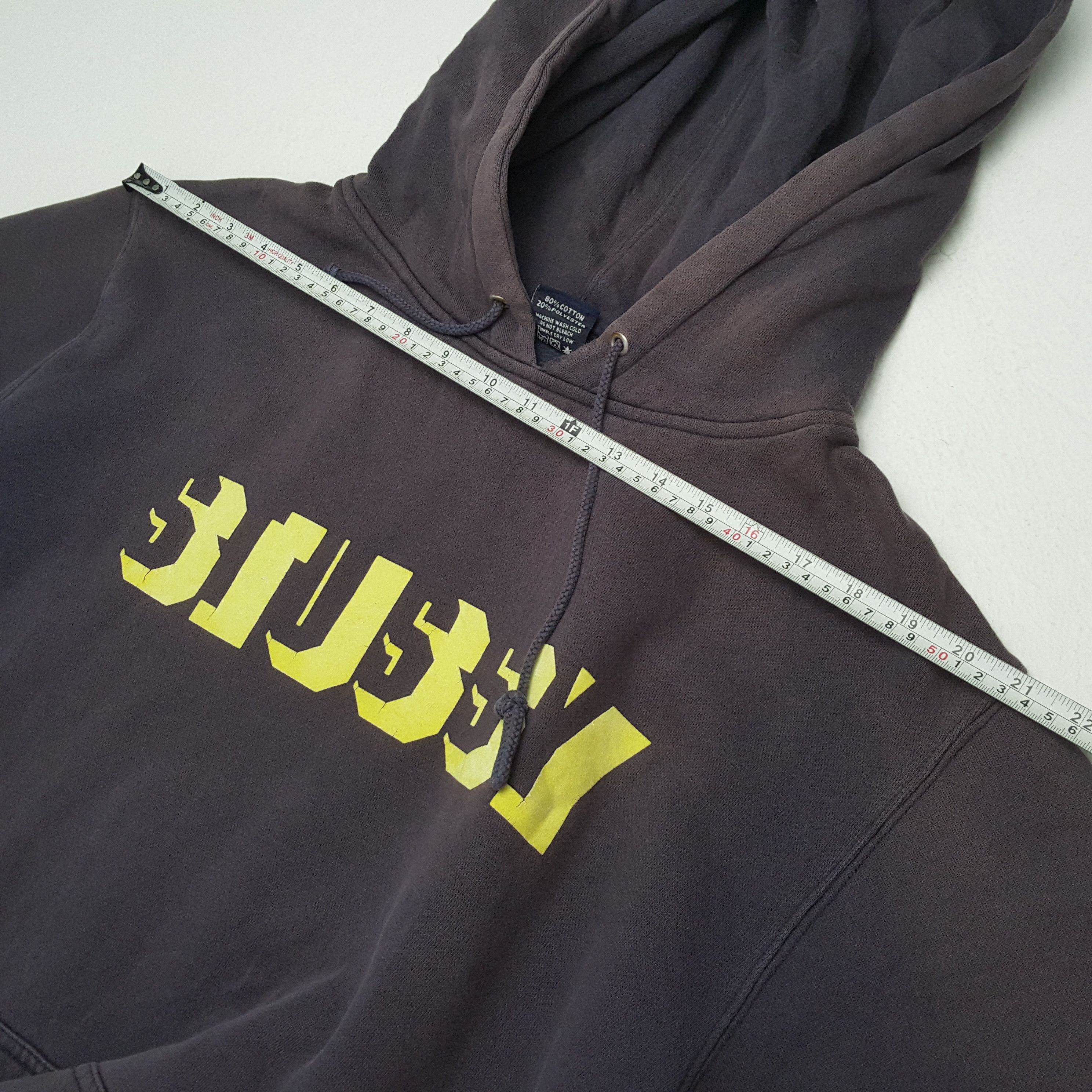 Stussy × Vintage STUSSY Streetwear Skater Style Custom Art Hoodies Size US XL / EU 56 / 4 - 5 Thumbnail