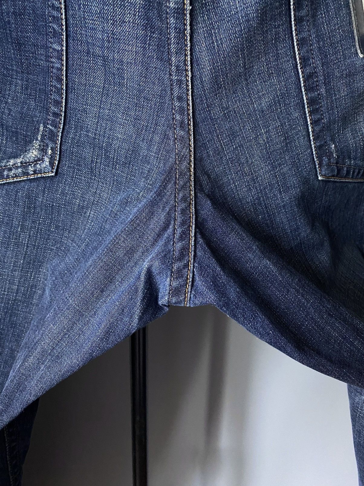 Jean Paul Gaultier Jean’s Paul Gaultier JPG Distressed Denim Metal Logo Archive Size US 36 / EU 52 - 18 Thumbnail