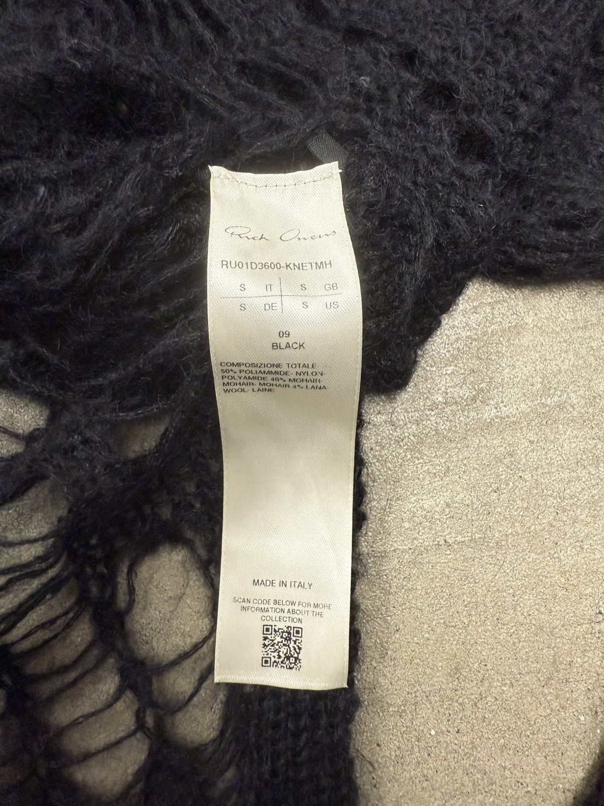 Rick Owens Rick Owens Tommy Spider Knit Sweater Size US S / EU 44-46 / 1 - 3 Thumbnail