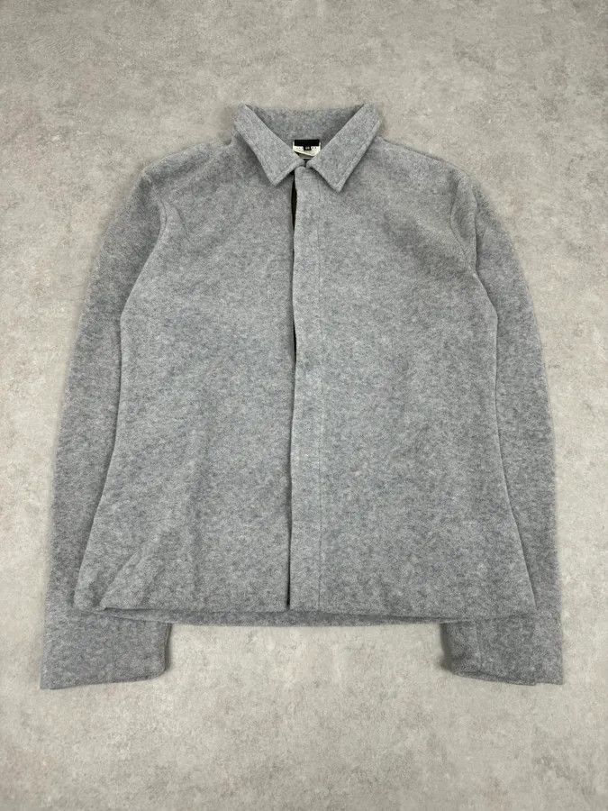 Dolce & Gabbana AW2000 Dolce & Gabbana Grey Fleece Jacket Size US L / EU 52-54 / 3 - 1 Thumbnail