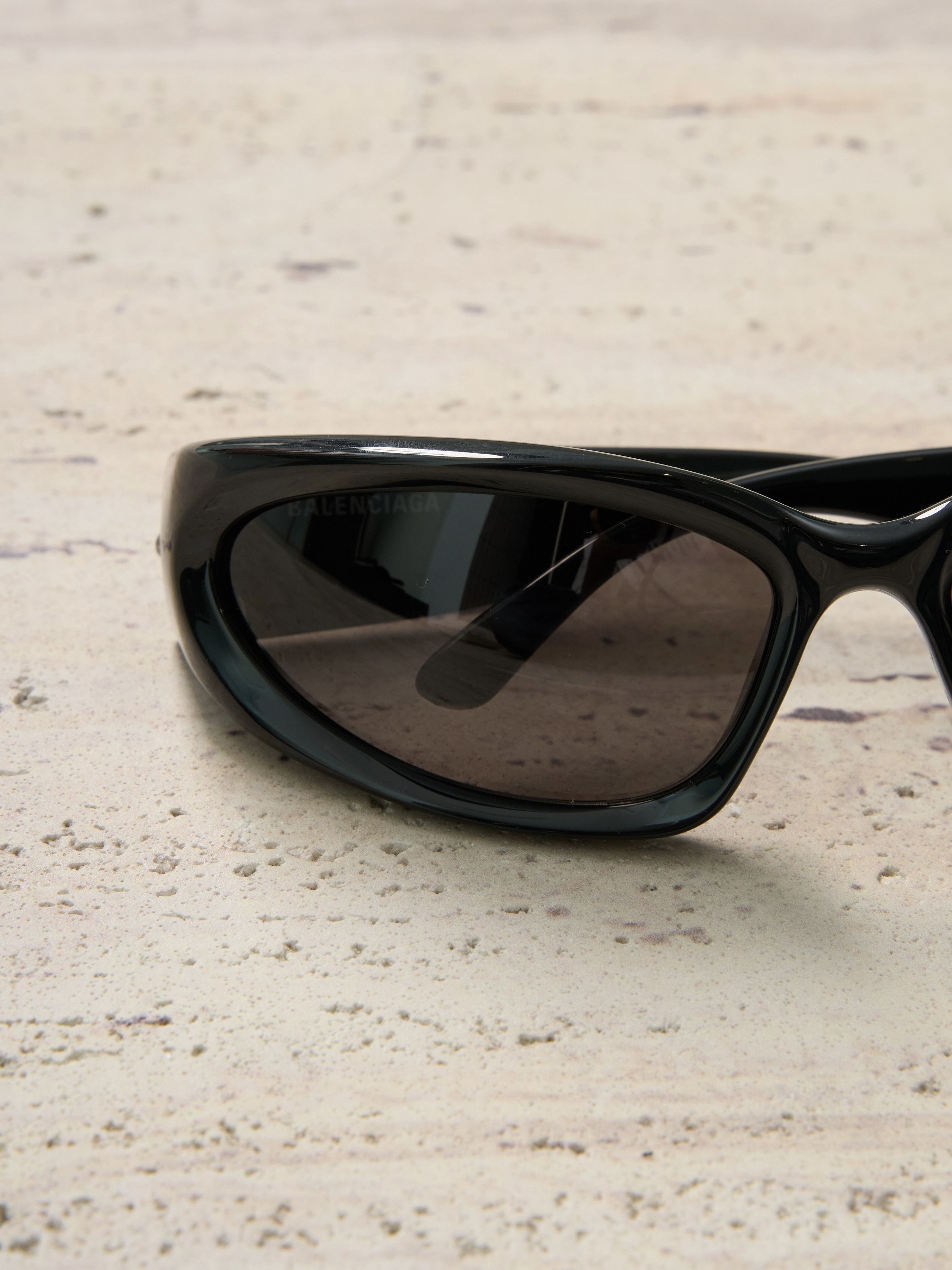 Balenciaga BALENCIAGA BB0157S 001 Sunglasses BLACK Size ONE SIZE - 3 Thumbnail