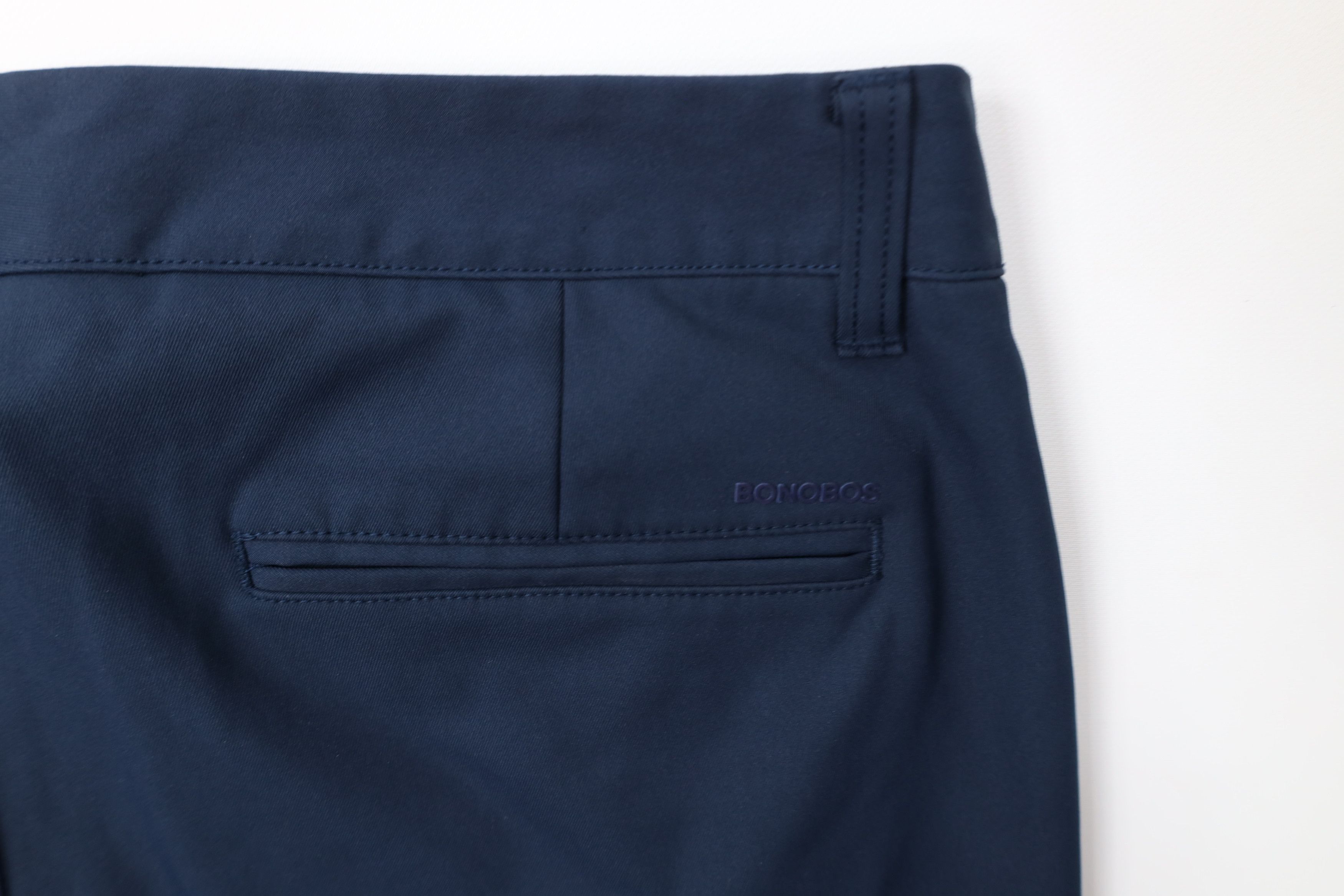 Bonobos Bonobos Golf Tech Zip Cuff Golfing Chino Pants Navy Blue Size US 33 - 13 Thumbnail