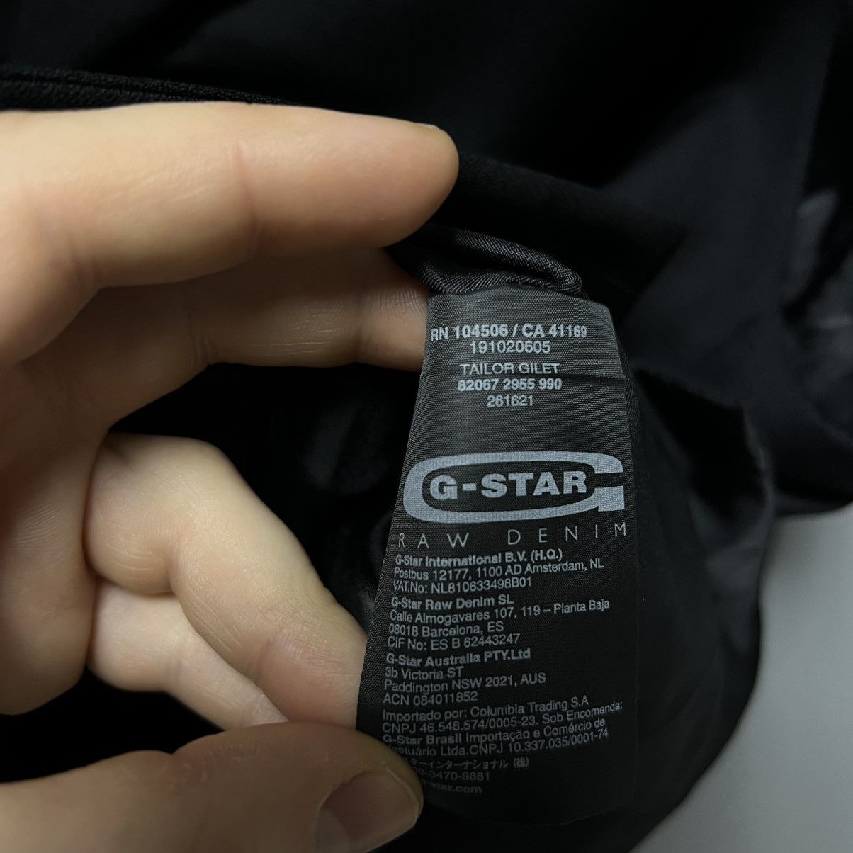 G-Star G-STAR Vest Waistcoat “Tailor Gilet” men’s size M Size 38R - 9 Thumbnail