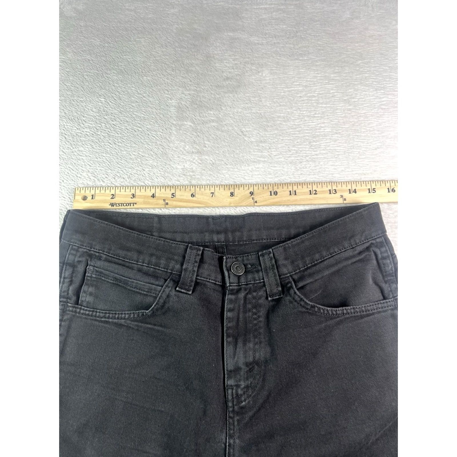 Levi's Vintage Levi's 513 Jeans Men 32x30 Black Regular Fit Straight Leg Denim Jeans Size US 32 / EU 48 - 6 Thumbnail