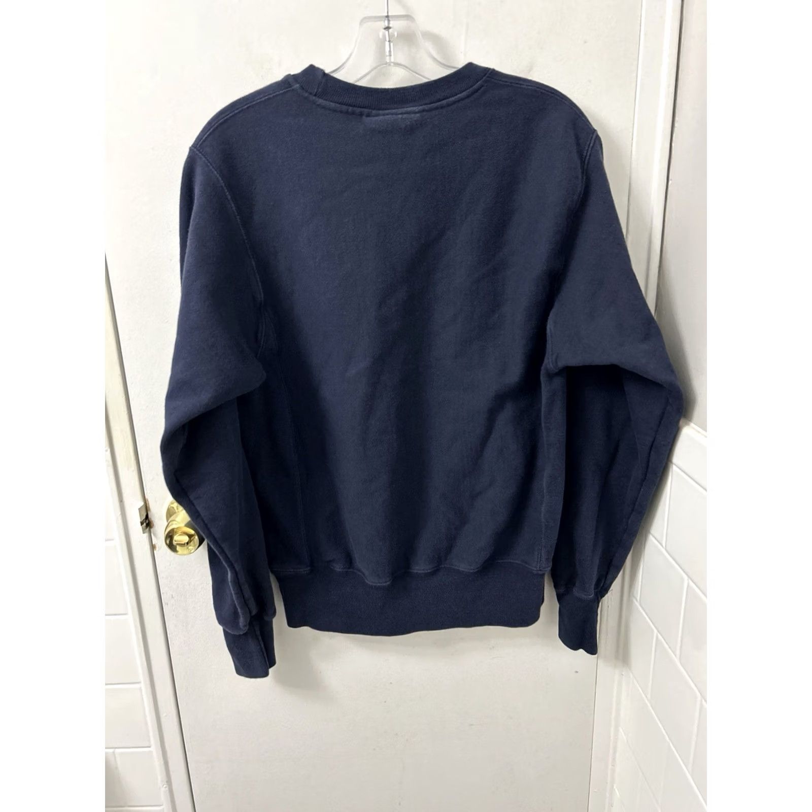 Champion Champion Shirt Mens S Reverse Weave Nashville Sweatshirt Navy Pullover Crewneck Size US S / EU 44-46 / 1 - 6 Thumbnail