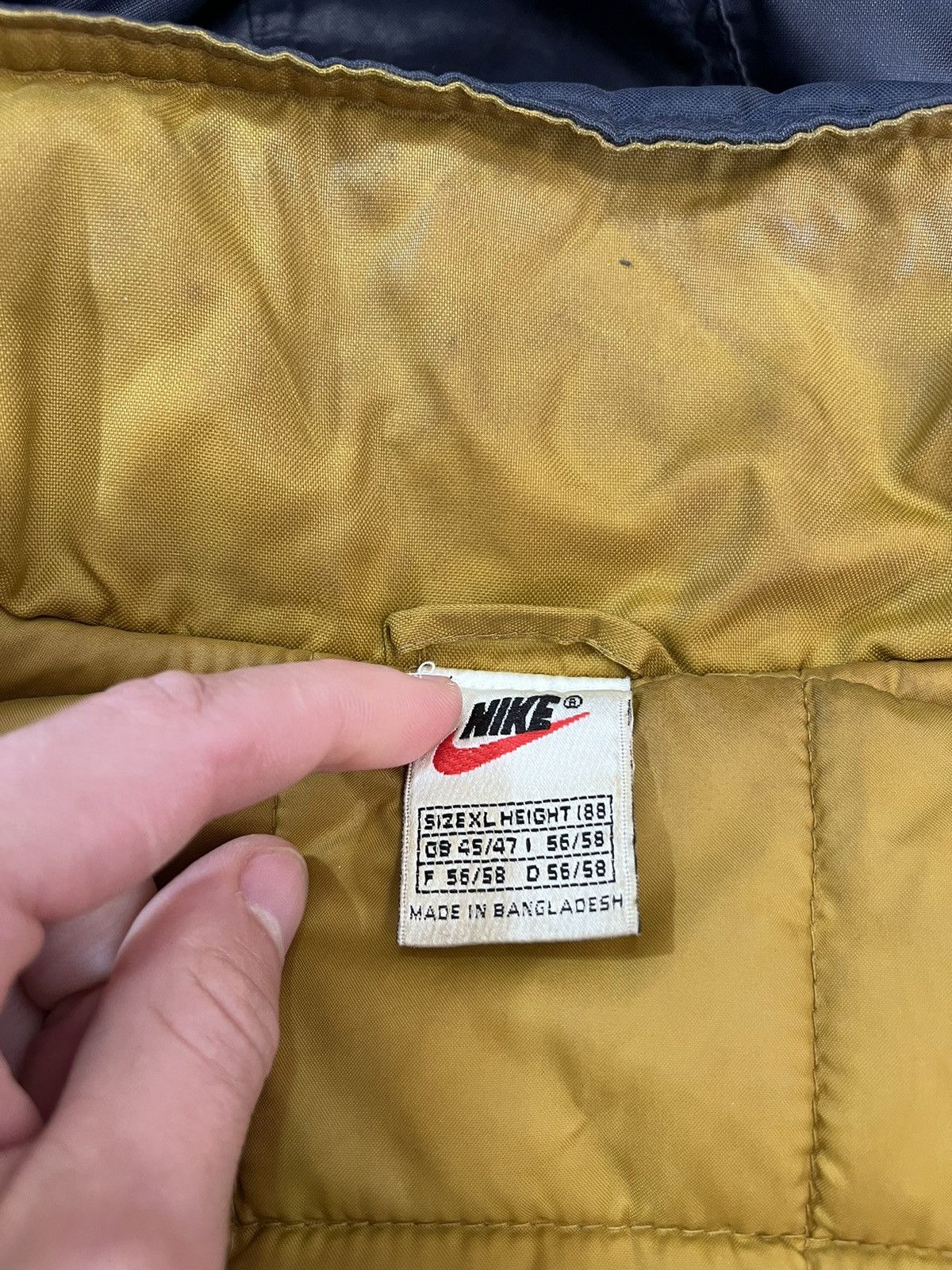 Nike × Vintage Nike Vintage Mens Jacket Big Logo Size XL Size US XL / EU 56 / 4 - 4 Thumbnail