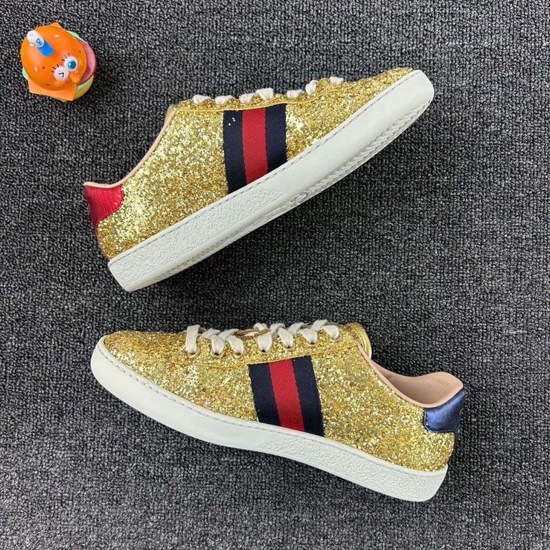 Gucci Gucci Glitter Low-Top Fashion Sneakers for Women -2508 Size US 5.5 / IT 35.5 - 6 Thumbnail
