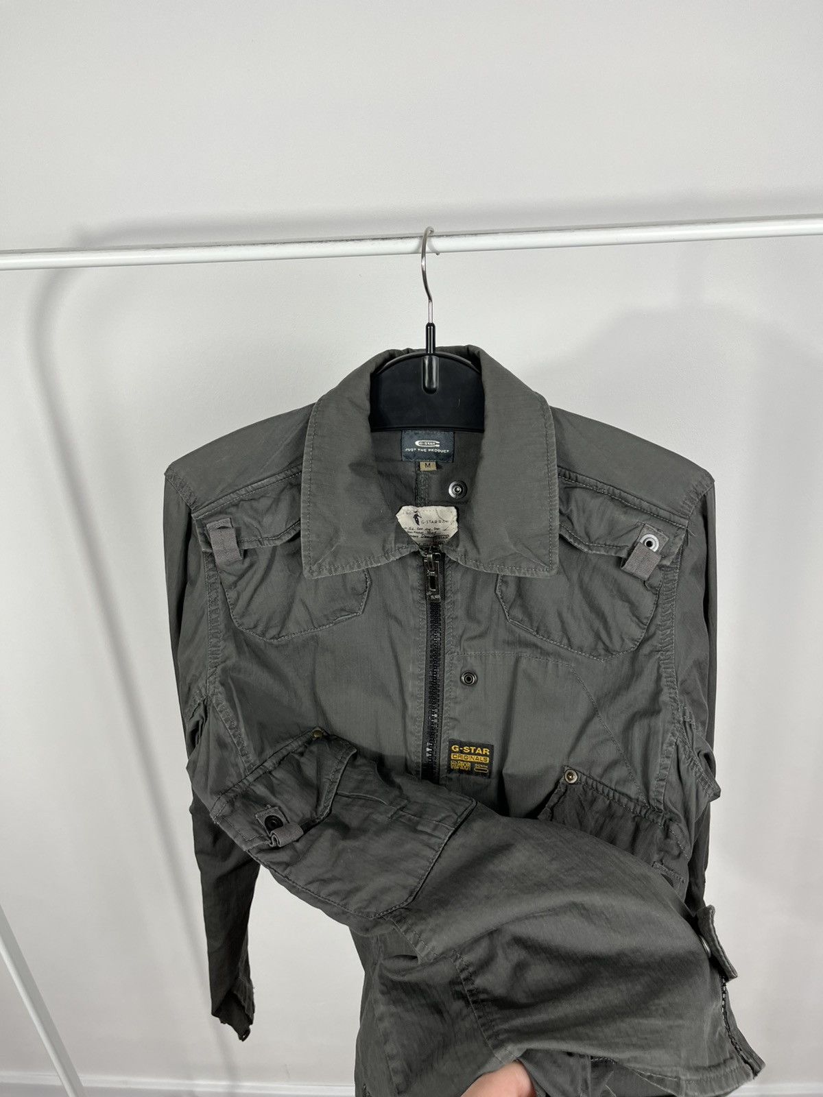 G-Star G-Star RAW Military Field Jacket Multi Pocket Zip M Size US M / EU 48-50 / 2 - 11 Thumbnail