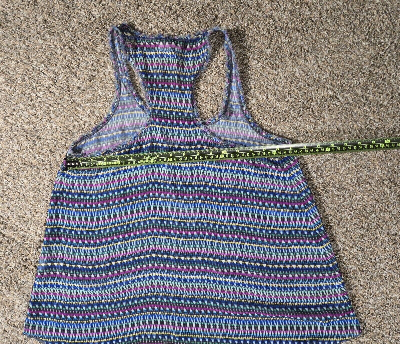 Designer Aeropostle Tribal Opaque Tank Top Size Medium Size M / US 6-8 / IT 42-44 - 4 Thumbnail