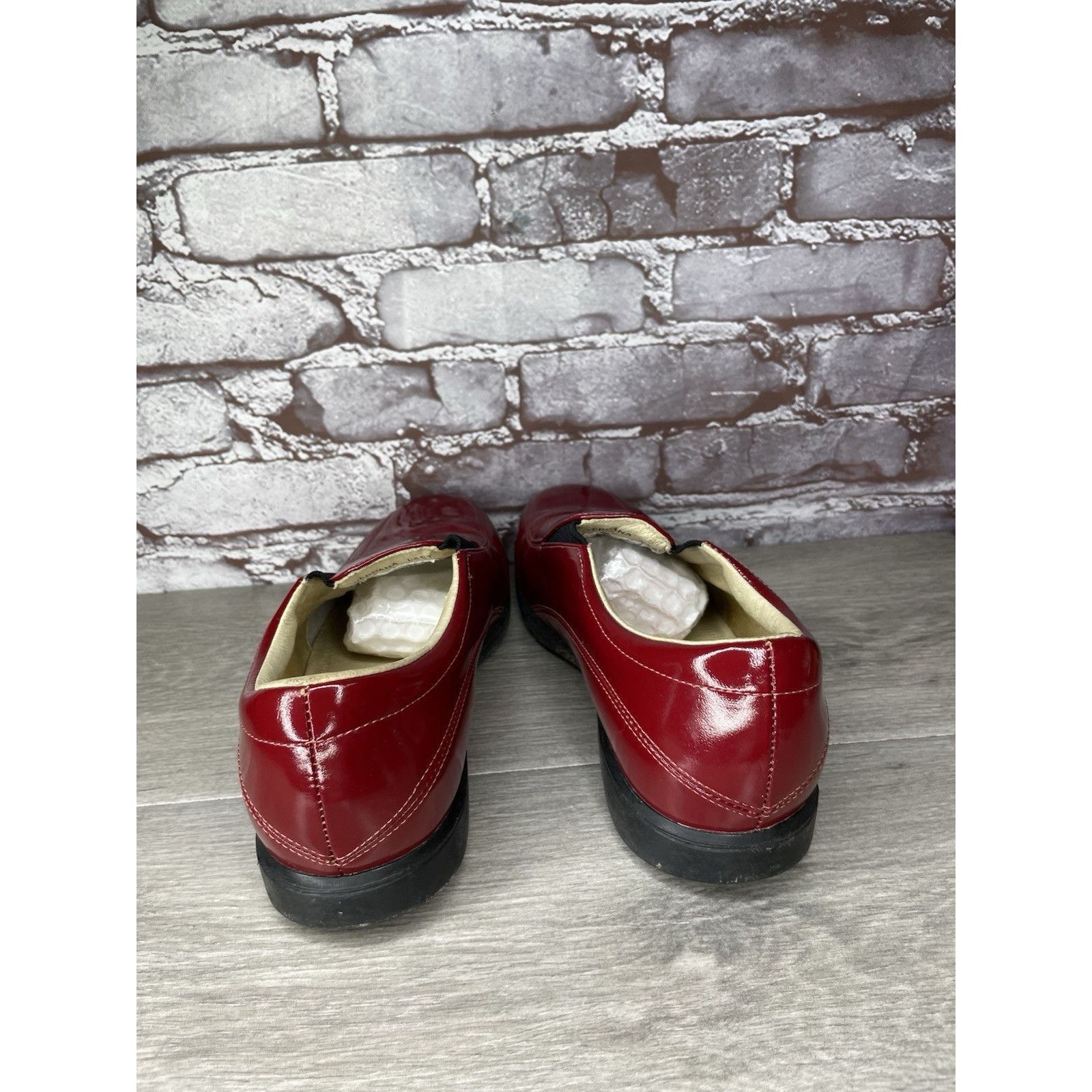 Nike Nike Air Verdana Last Red Patent Leather Slip On Golf Shoes Size US 10 / IT 40 - 5 Thumbnail
