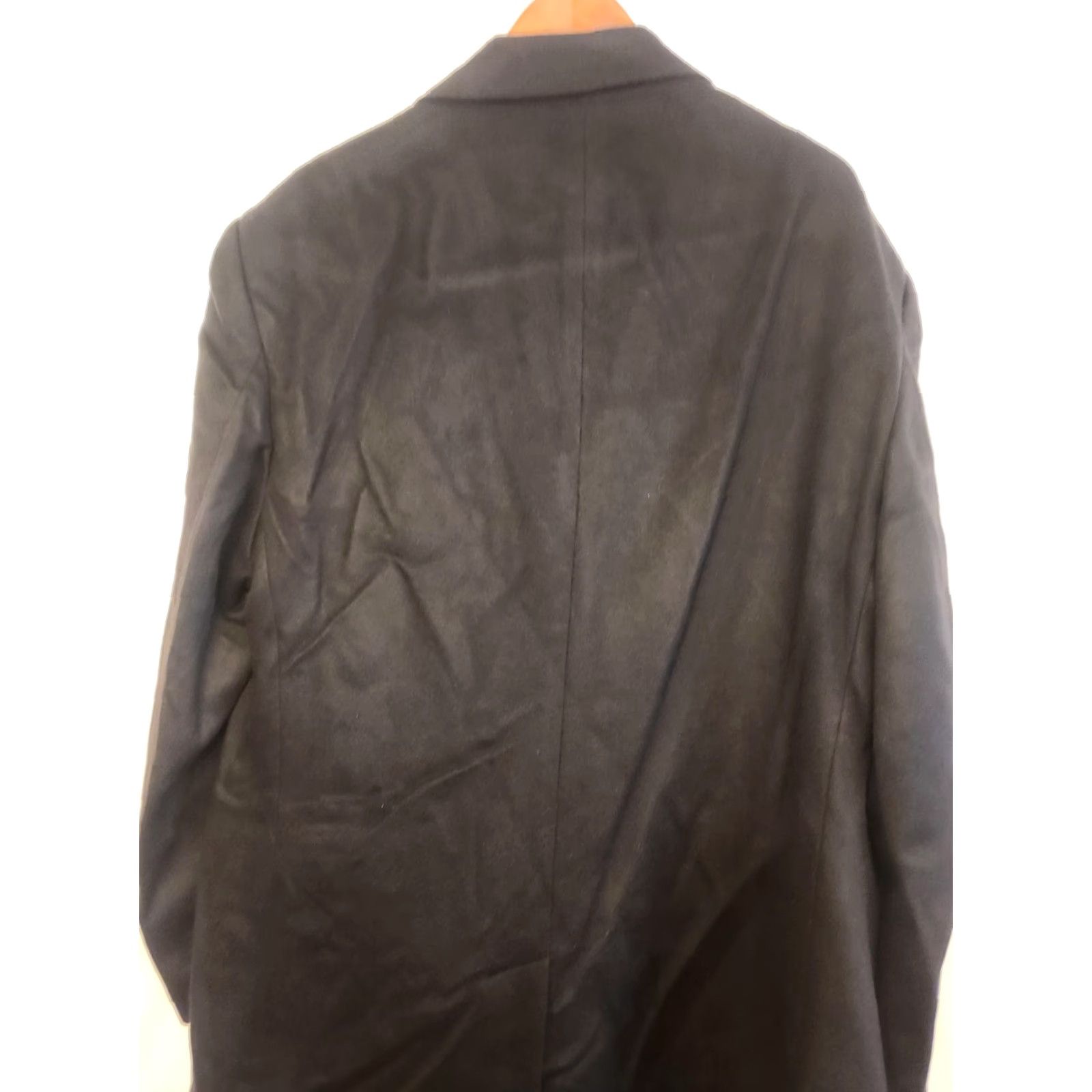 Vintage VINTAGE Louis Dell'Olio Coat Mens 50 Navy 100% Cashmere Long Overcoat Made In Italy Size US M / EU 48-50 / 2 - 7 Thumbnail