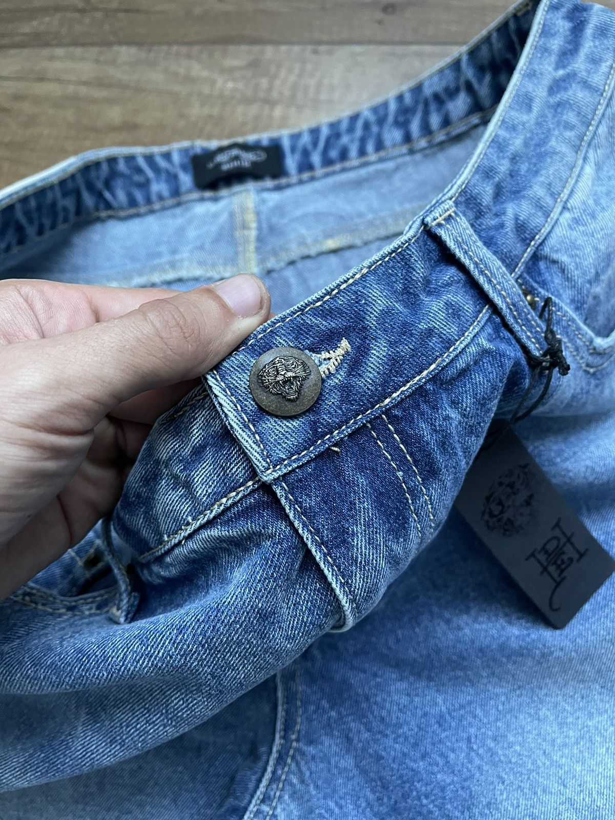 Christian Audigier Ed Hardy Christian Audigier Vintage Jeans Pants 90s Y2K Size US 32 / EU 48 - 11 Thumbnail