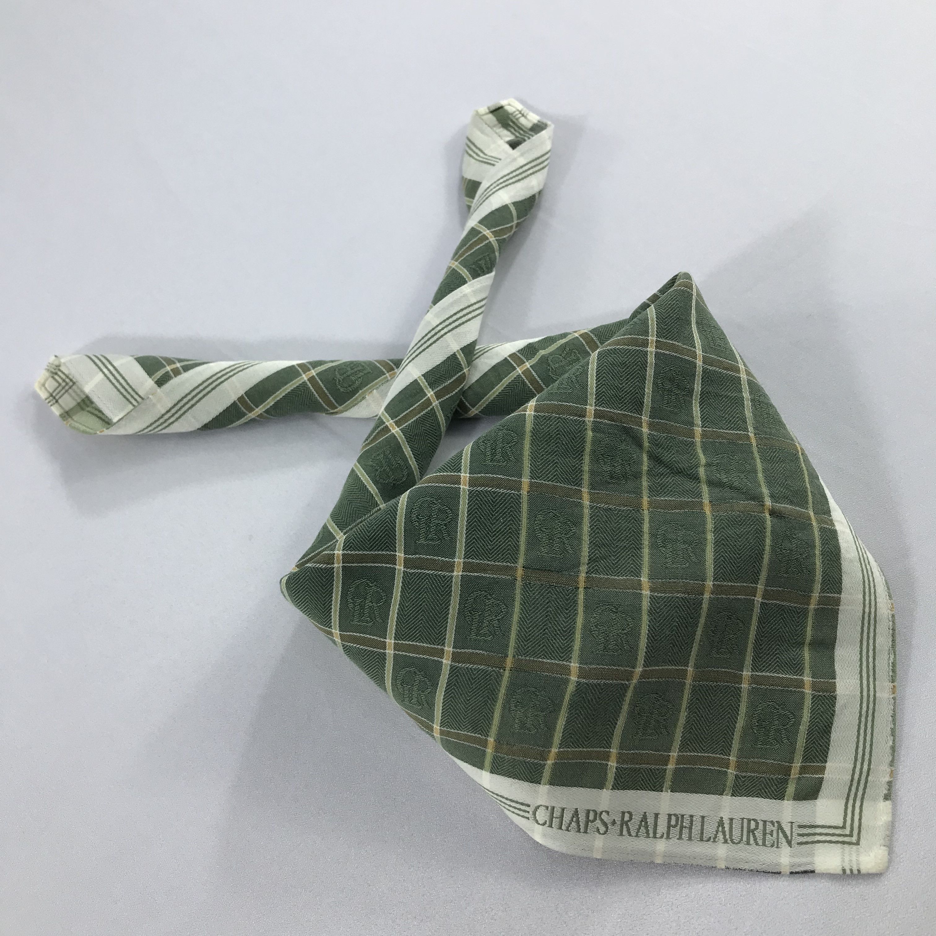Chaps Ralph Lauren × Vintage Chaps Ralph Lauren Bandana / Handkerchief/Neckerchief -S2005 Size ONE SIZE - 4 Thumbnail