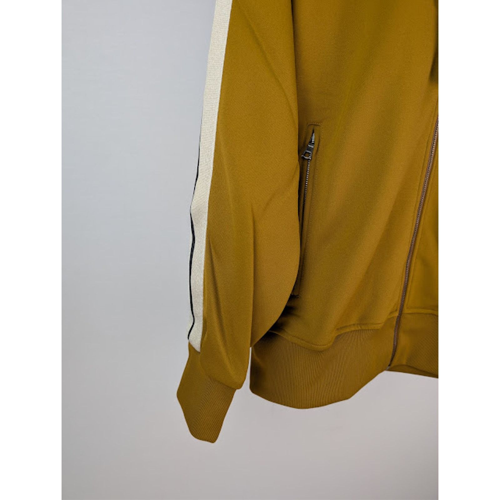Palm Angels o1rshd1 Classic Logo Track Jacket in Golden Brown / Mustard Size US S / EU 44-46 / 1 - 6 Thumbnail