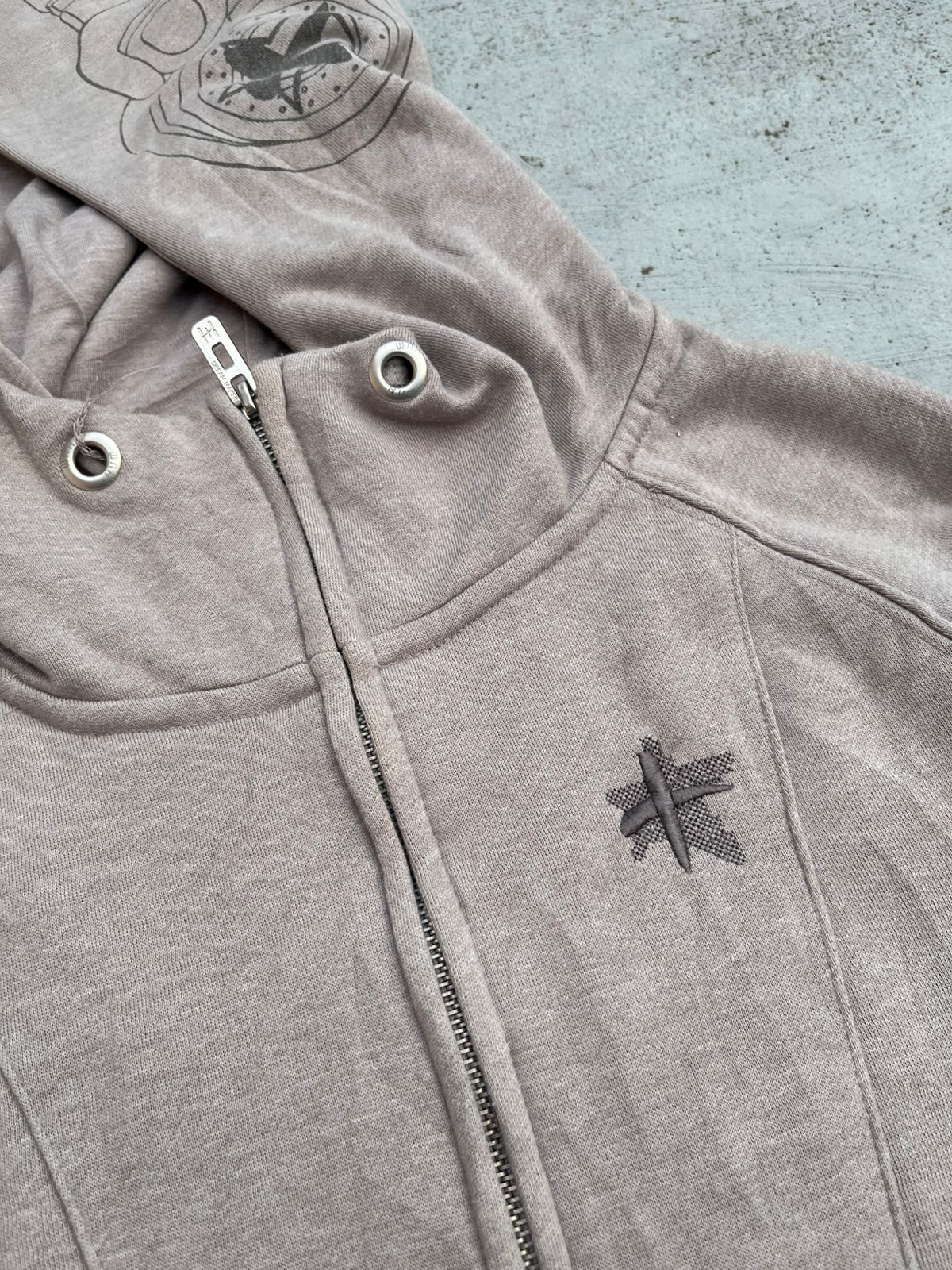 Yasuyuki Ishii Brimming Hum Zipper Korean Hoodie LGB Size US M / EU 48-50 / 2 - 4 Thumbnail