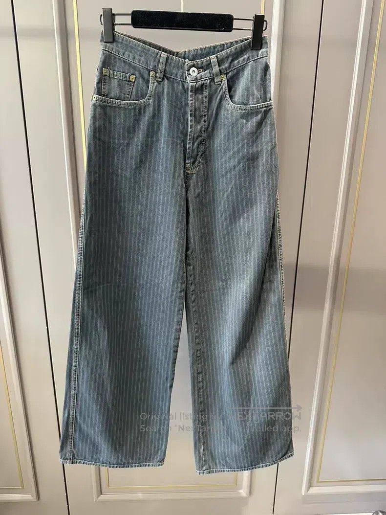 Miu Miu Miu Miu 24 Wide-leg jeans Size 24" / US 00 / IT 34 - 2 Thumbnail