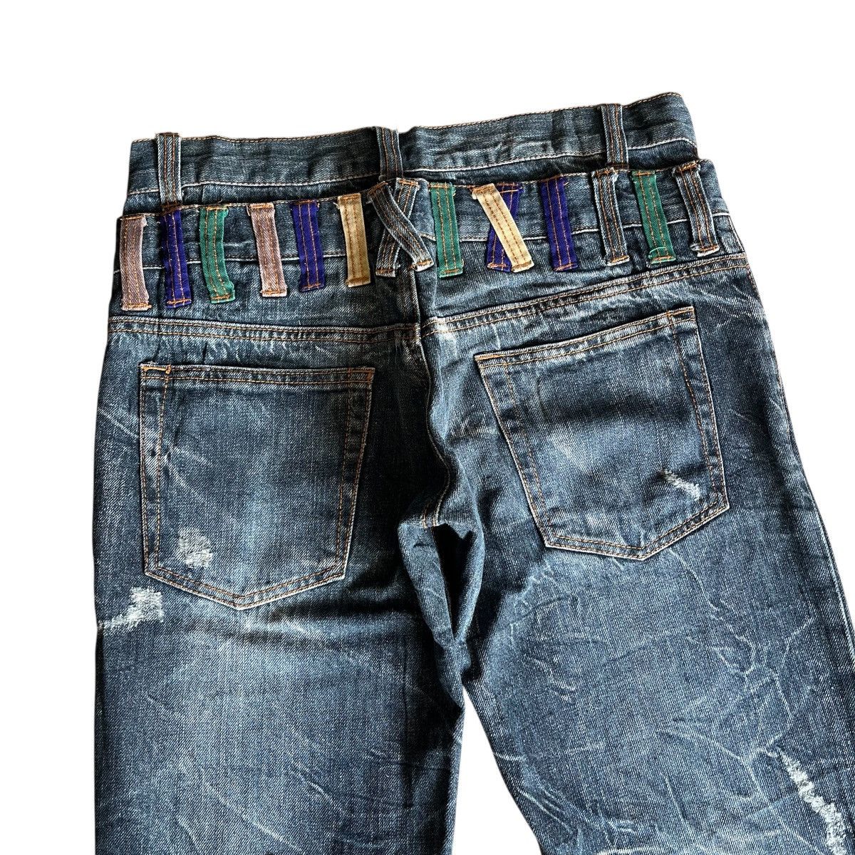 If Six Was Nine Vtg DoubleWaist Nylaus Japanese Jeans Ifsixwasnine LGB style Size US 31 - 4 Thumbnail