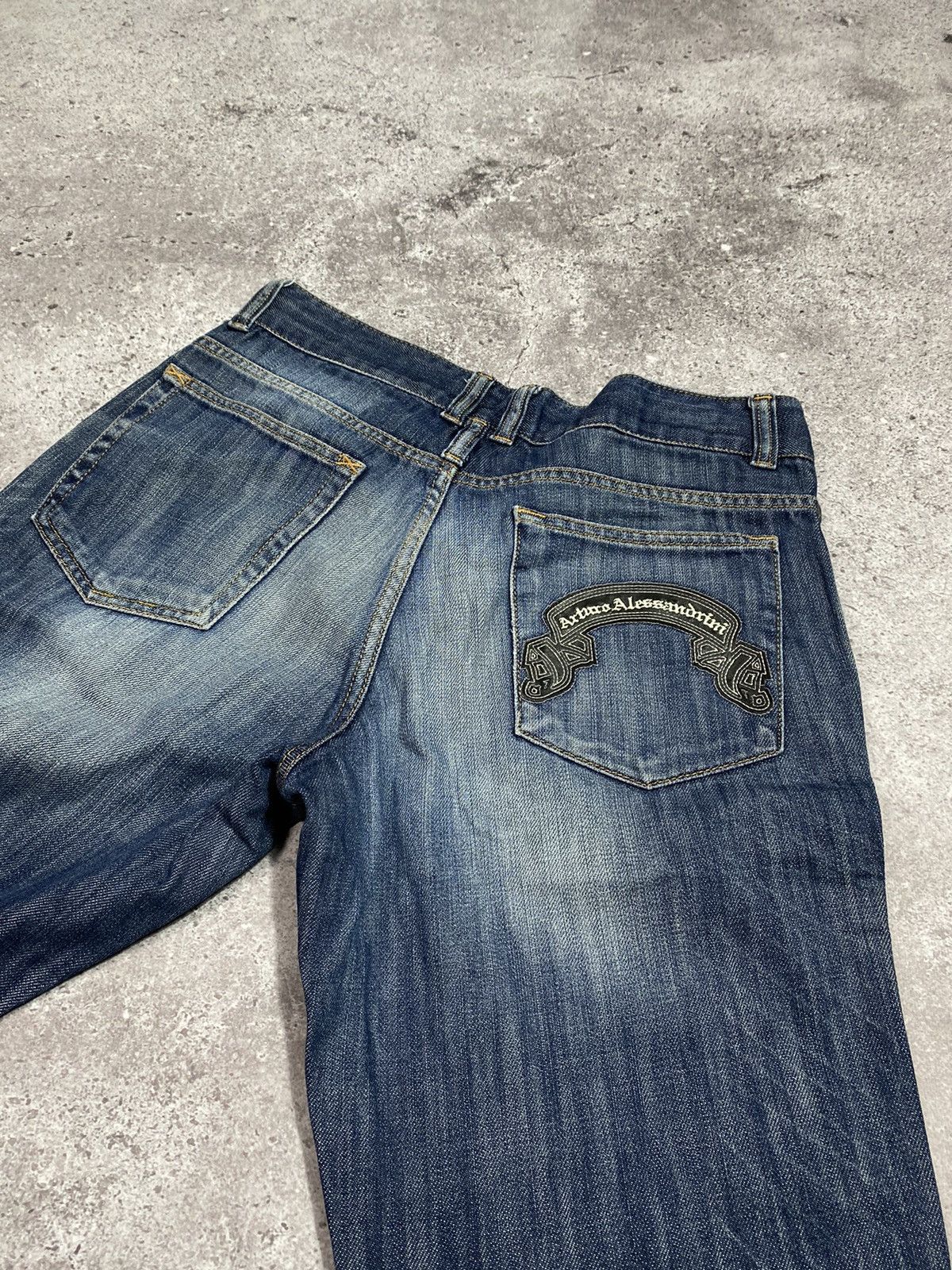 Vintage Vintage Arturo Alessandrini denim jeans Size US 32 / EU 48 - 8 Thumbnail