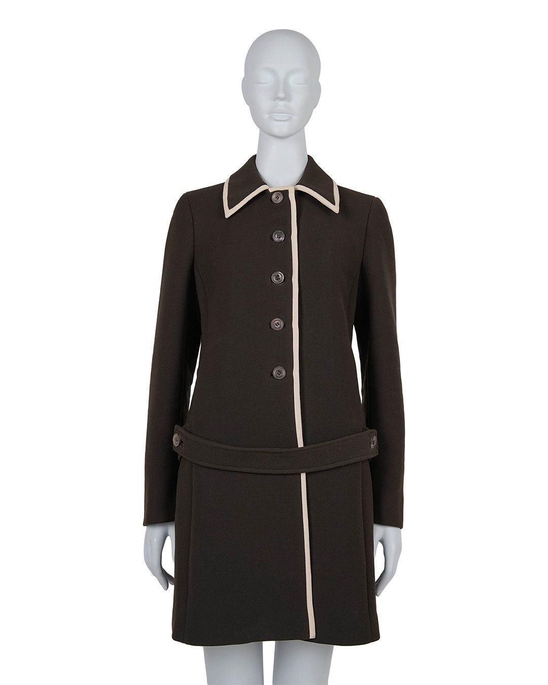 Prada Prada F/W1996 Runway Coat Size M / US 6-8 / IT 42-44 - 1 Thumbnail