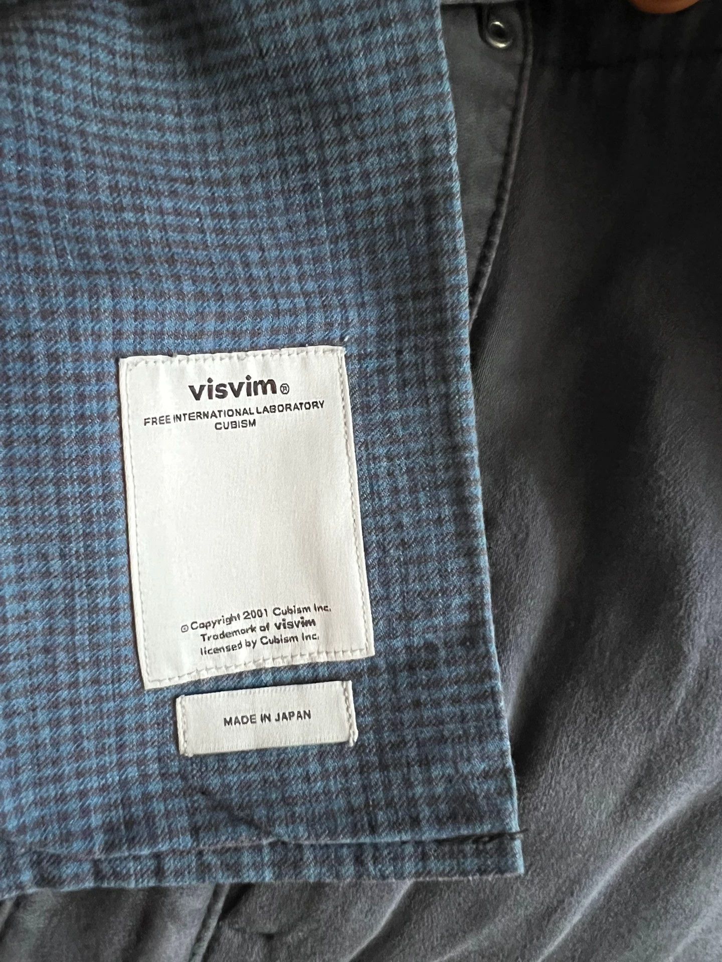 Visvim visvim 2014 indigo dyed washed work shorts gray blue size 2 Size US 32 / EU 48 - 9 Thumbnail