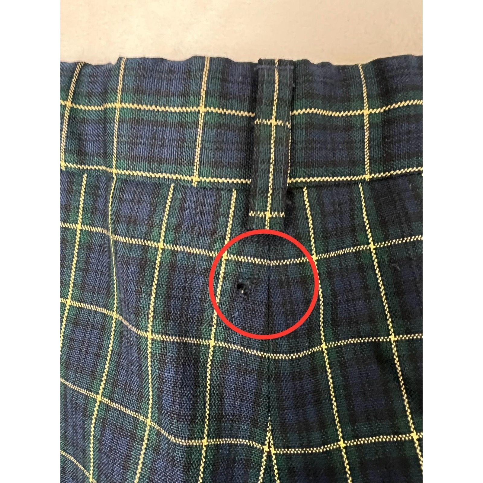 Pendleton Vintage Pendleton Pants Womens 16 Blue Plaid Wool Pleated Ta Size 32" / US 10 / IT 46 - 9 Thumbnail