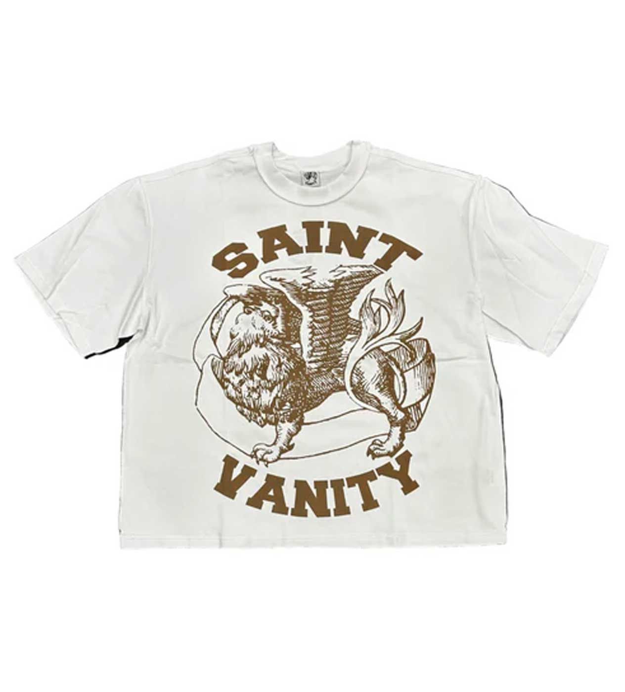 Saint Vanity Griffin Tee White/Brown Size US XXL / EU 58 / 5 - 1 Preview