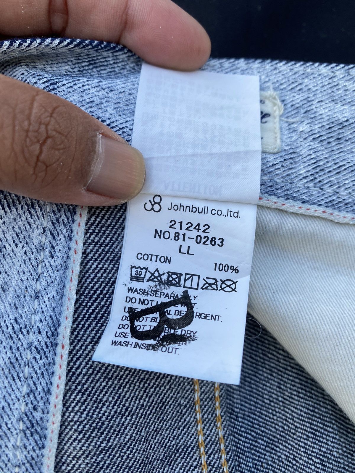 Japanese Brand Rare John Bull Full Painted Jeans Pants Size US 36 / EU 52 - 14 Thumbnail