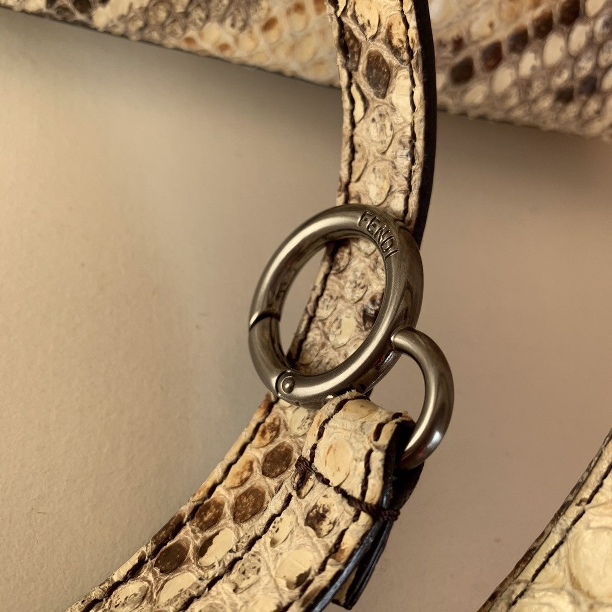 Fendi Fendi python peekaboo bag Size ONE SIZE - 7 Thumbnail