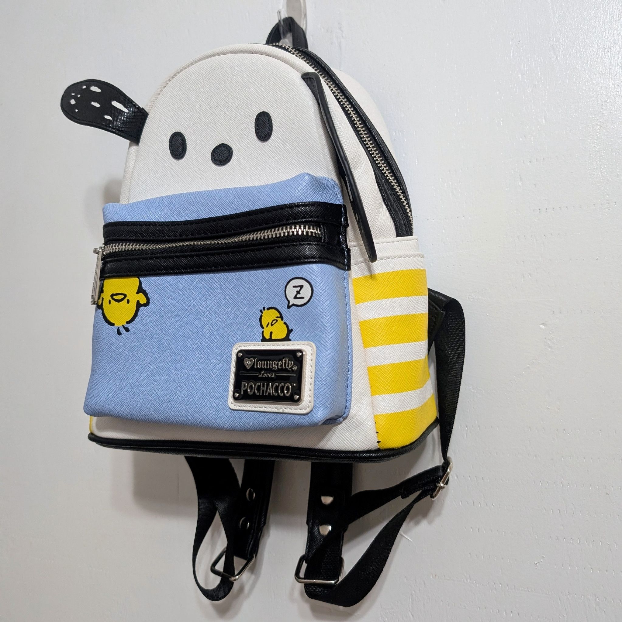 Other New Loungefly Sanrio Pochacco Boxlunch backpack mini bag Size ONE SIZE - 2 Thumbnail