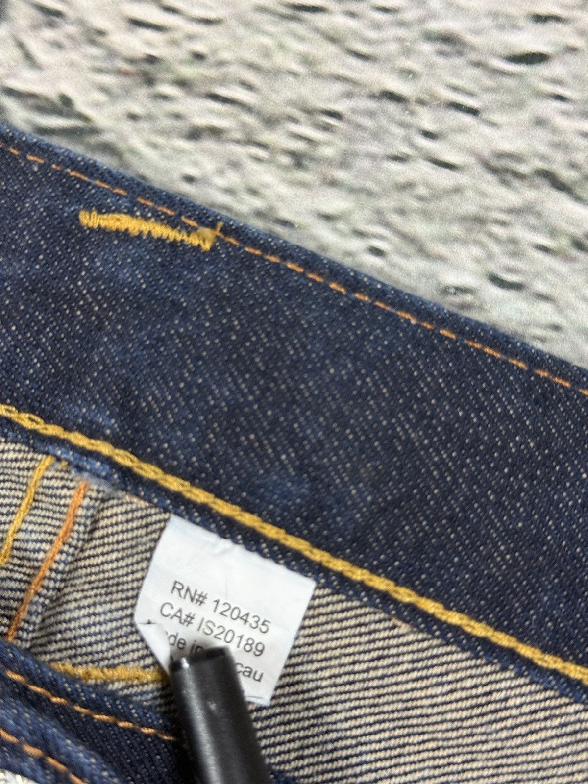 Evisu Evisu jeans daicock red big logo navy raw denim Selvedge Size US 38 / EU 54 - 7 Thumbnail
