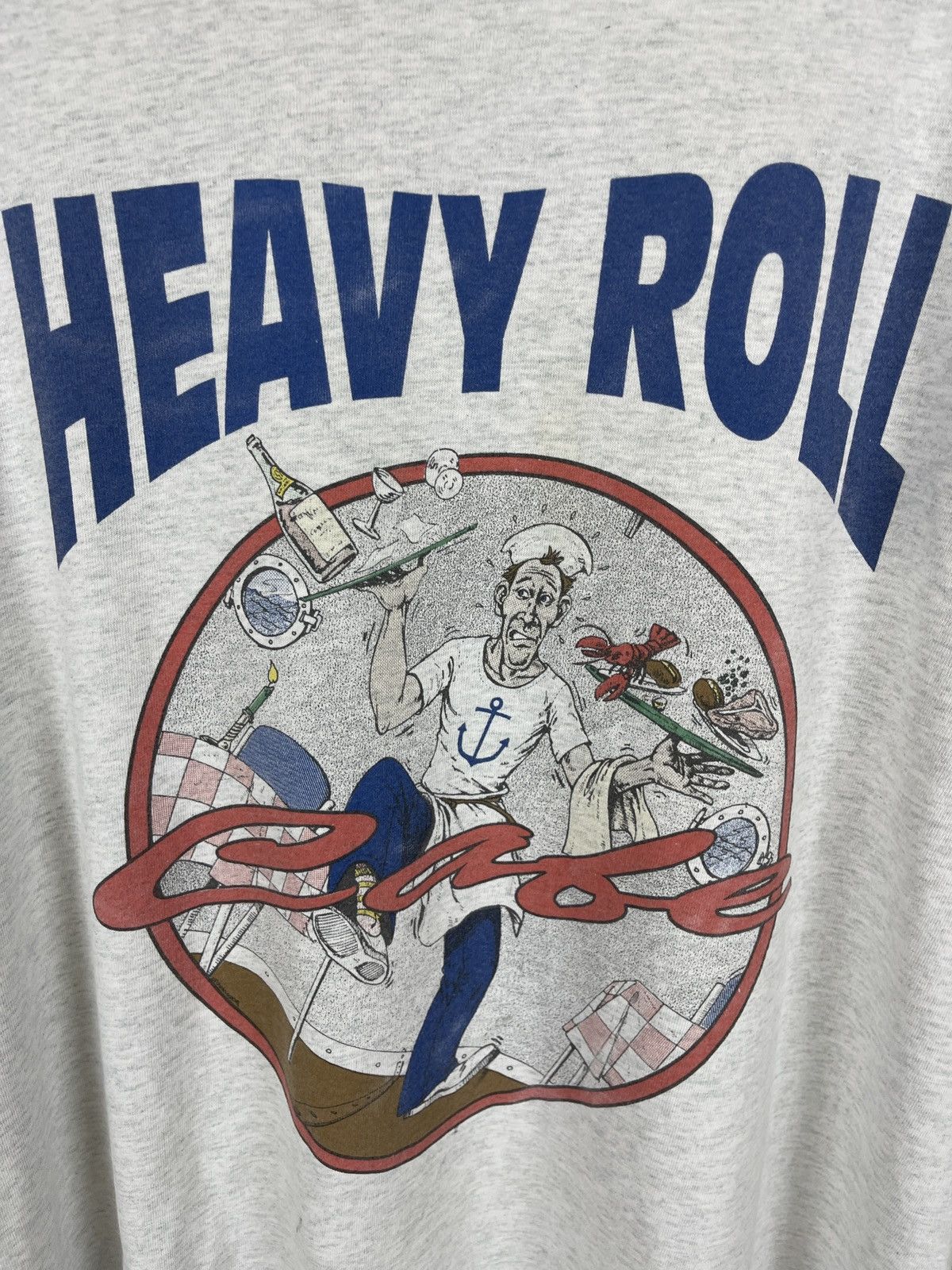 Fruit Of The Loom FOTL heavy roll liberty ship john w. brown made in USA tee Size US XL / EU 56 / 4 - 8 Thumbnail