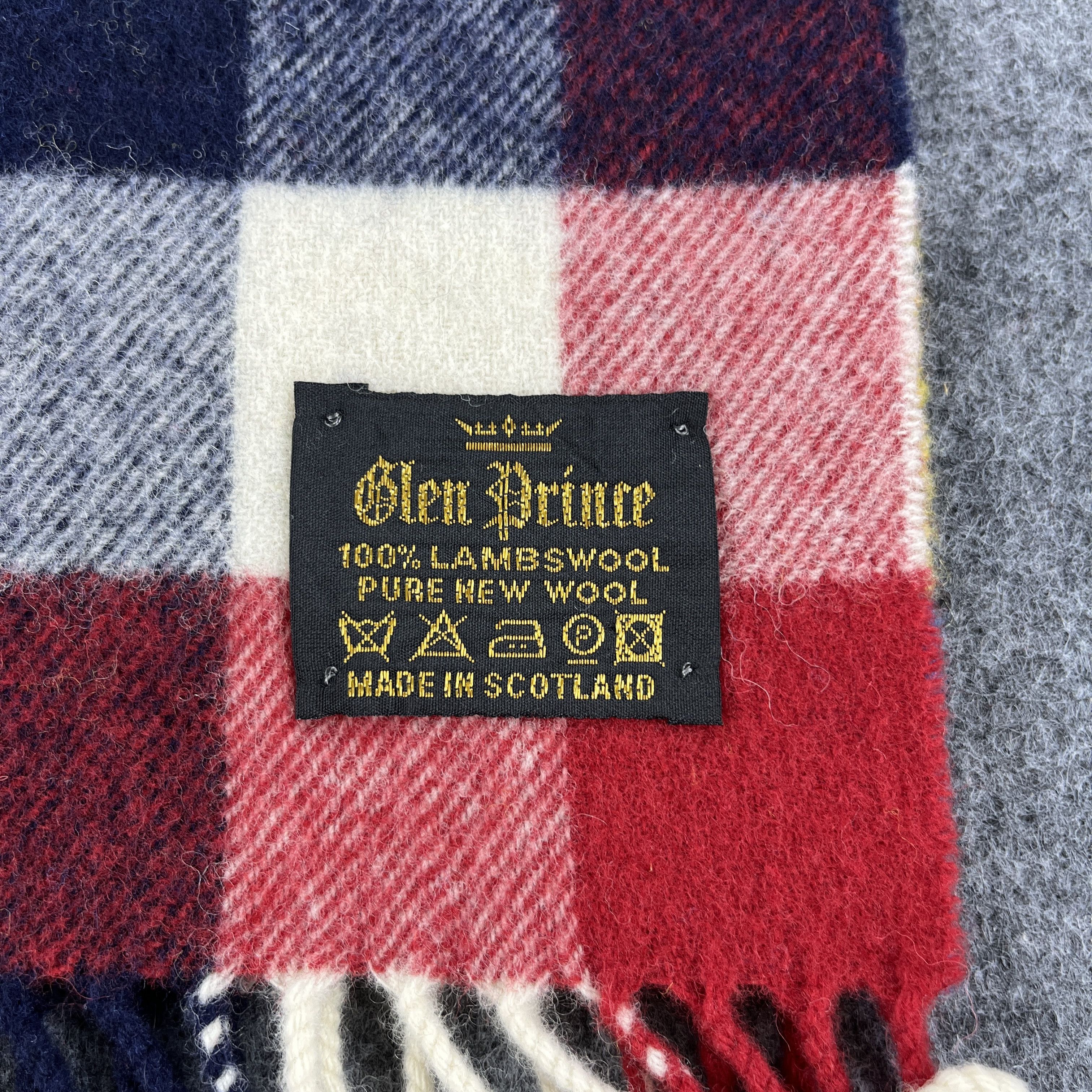 Vintage Glen Prince Scarf / Muffler / Neckwear T1490 Size ONE SIZE - 5 Thumbnail
