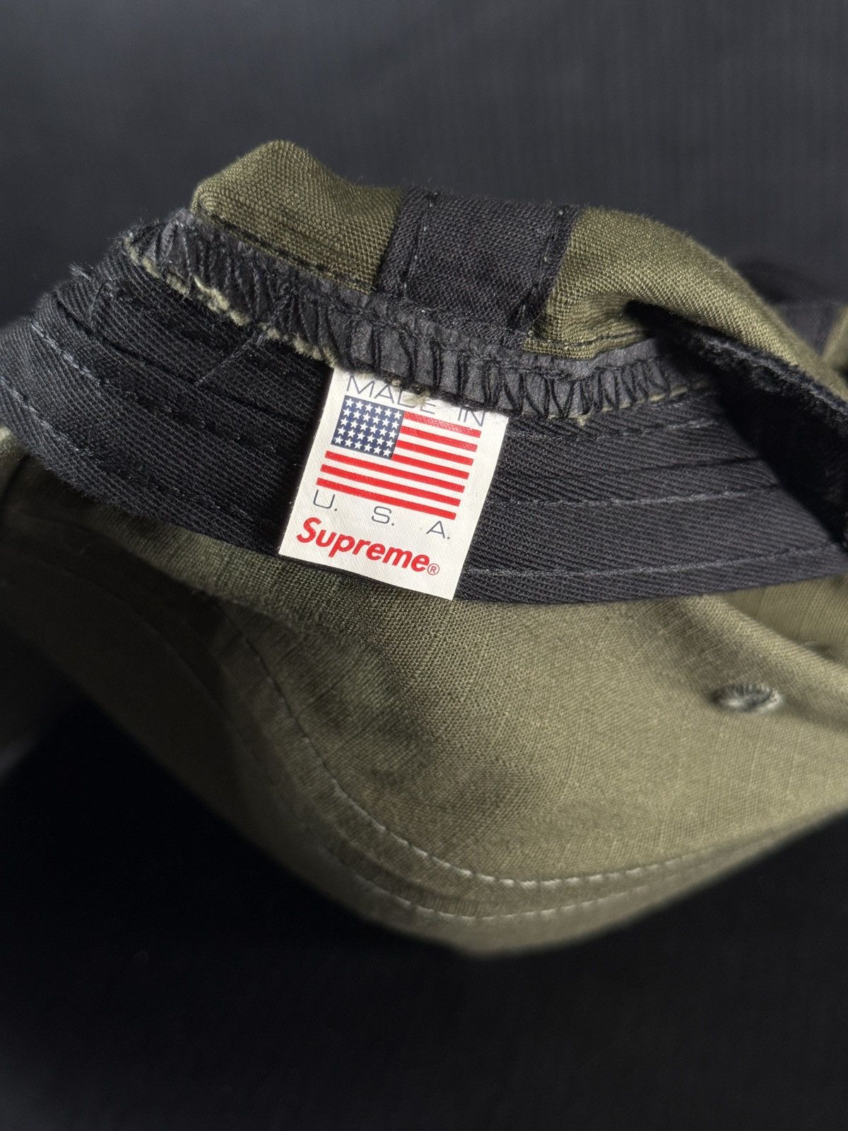 Supreme SUPREME SS16 ZULU OLIVE RIPSTOP 5 PANEL CAP BRAND NEW Size ONE SIZE - 9 Thumbnail