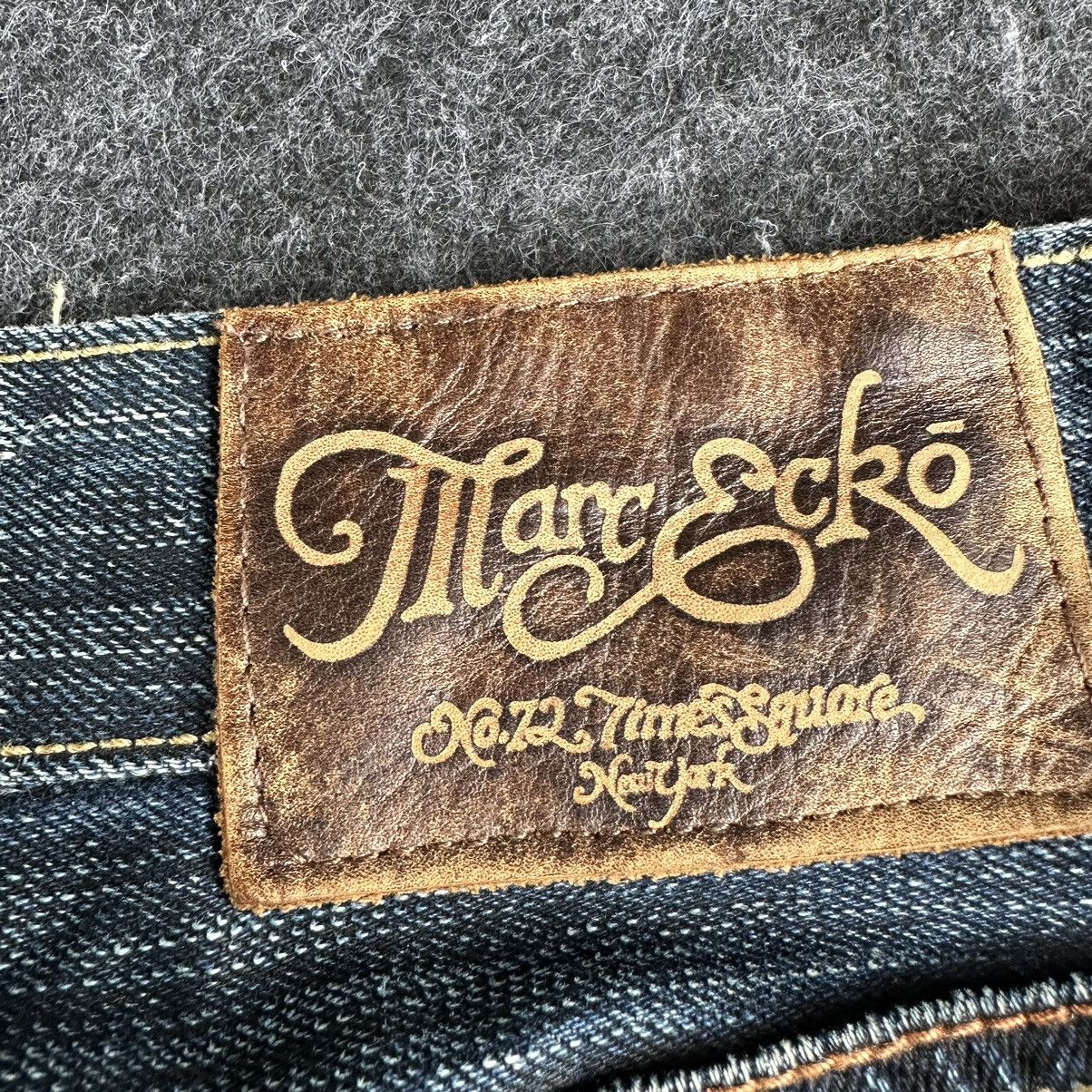 Marc Ecko Y2K Super Baggy Marc Ecko Regular Denim 34x31 D600 Size US 34 / EU 50 - 7 Thumbnail