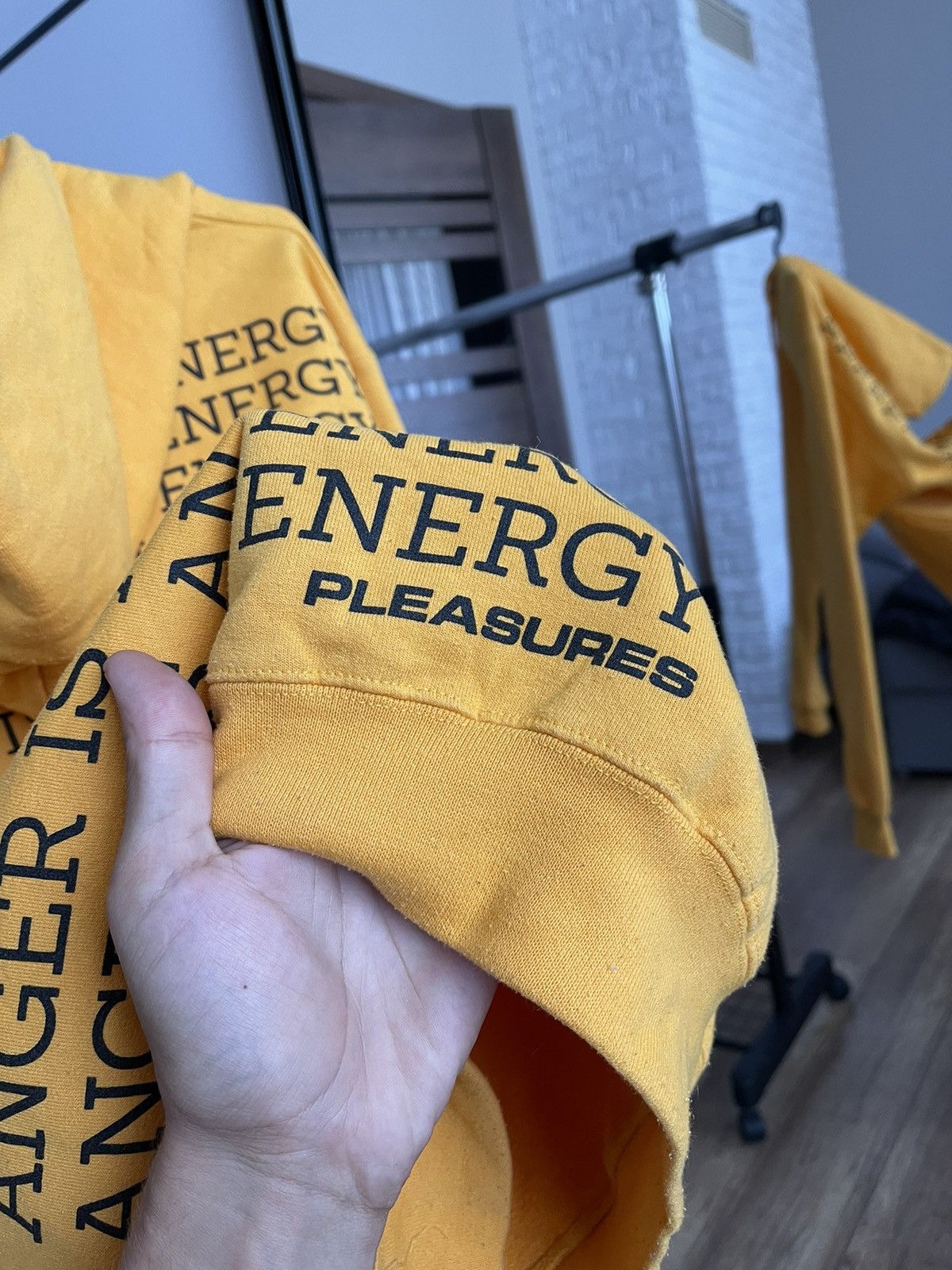 Champion × Pleasures Champion Pleasures Anger Is An Energy Hoodie Pullover Size US S / EU 44-46 / 1 - 6 Thumbnail