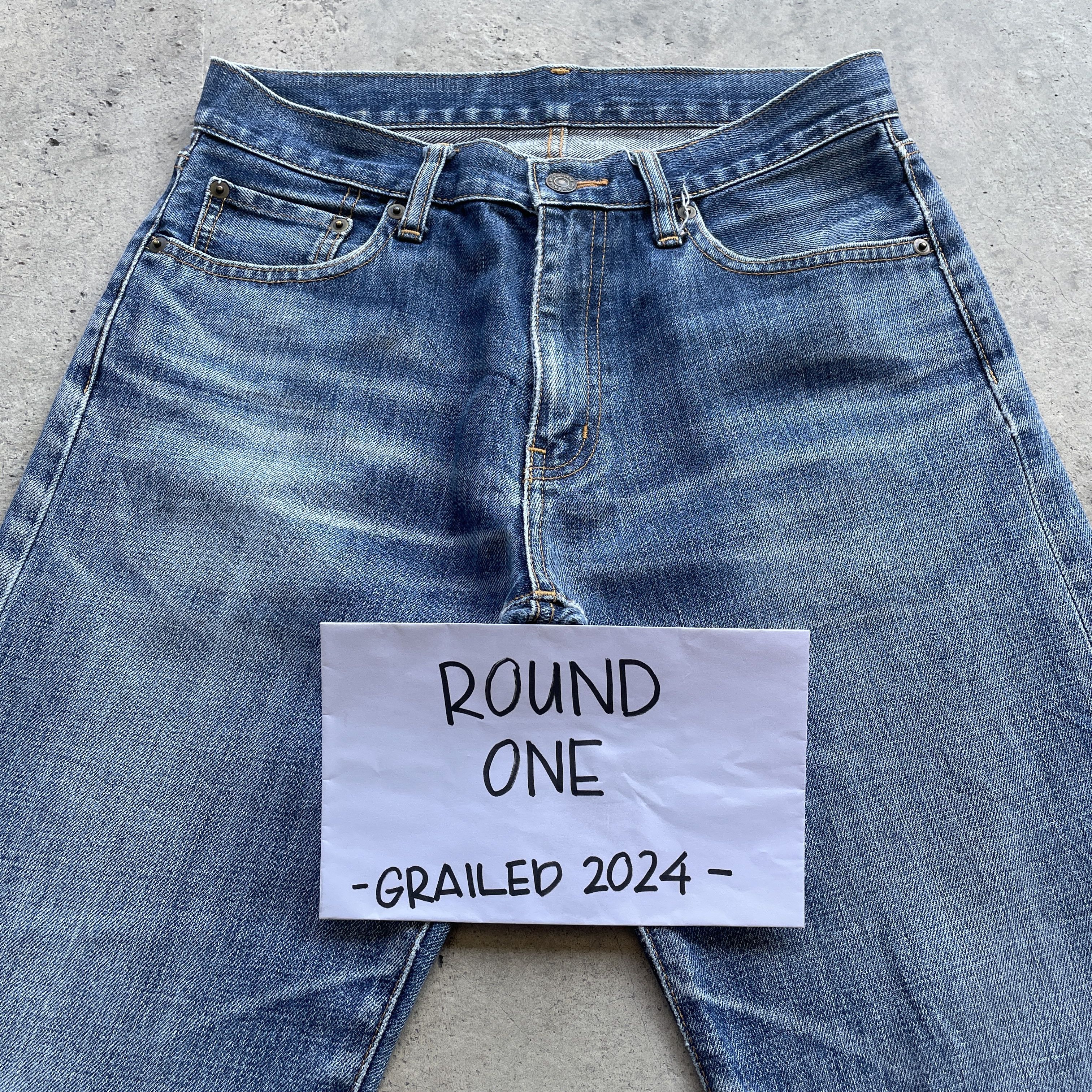 Japanese Brand Vintage Japanese Brand Denim Jeans Faded Pants W29x28 Size US 29 - 6 Thumbnail