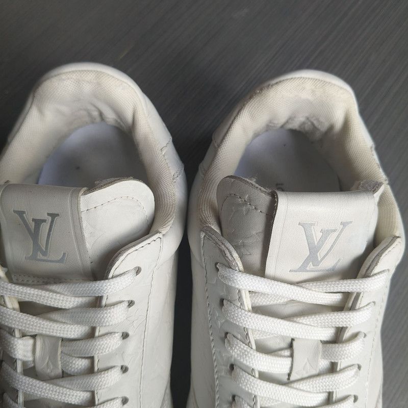 Louis Vuitton Louis Vuitton Rivoli Leather Low-Top Sneakers - Size US 8.5 / EU 41-42 - 9 Thumbnail